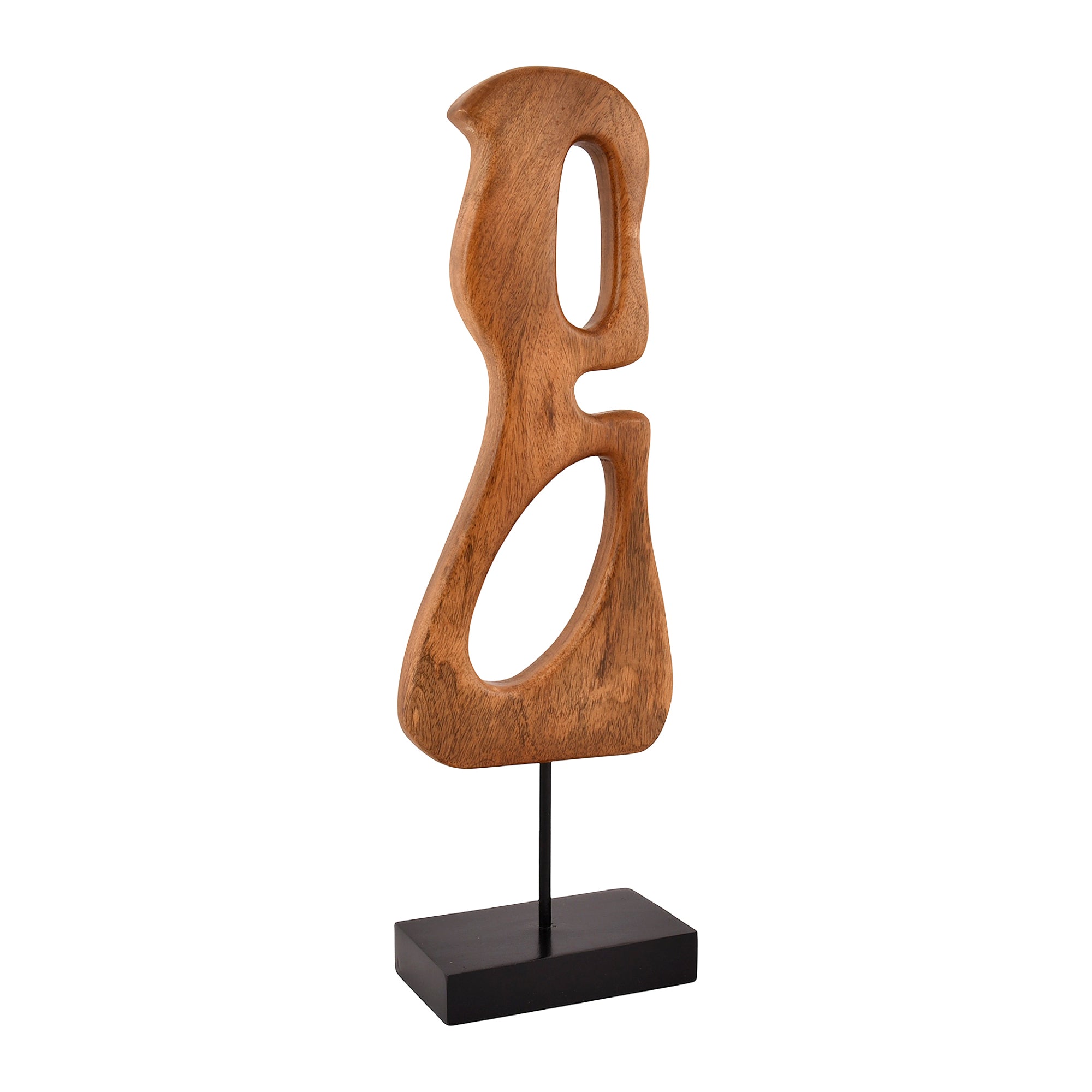Blokker Structure Ornament H 60 cm - Bruin