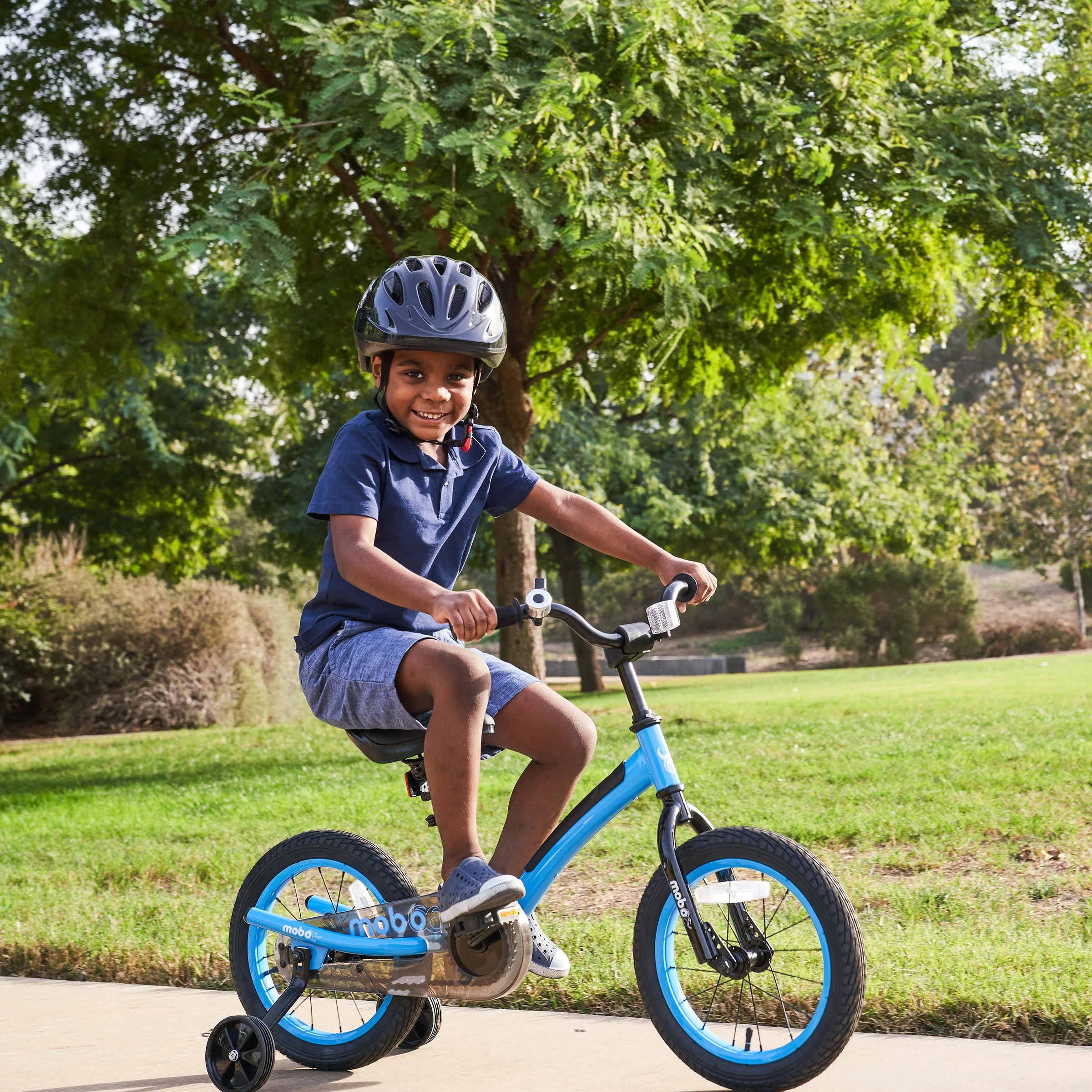 Mobo First Boy's 14" Kids Bike, Ages 3-5 Years Old, Red - Image 24