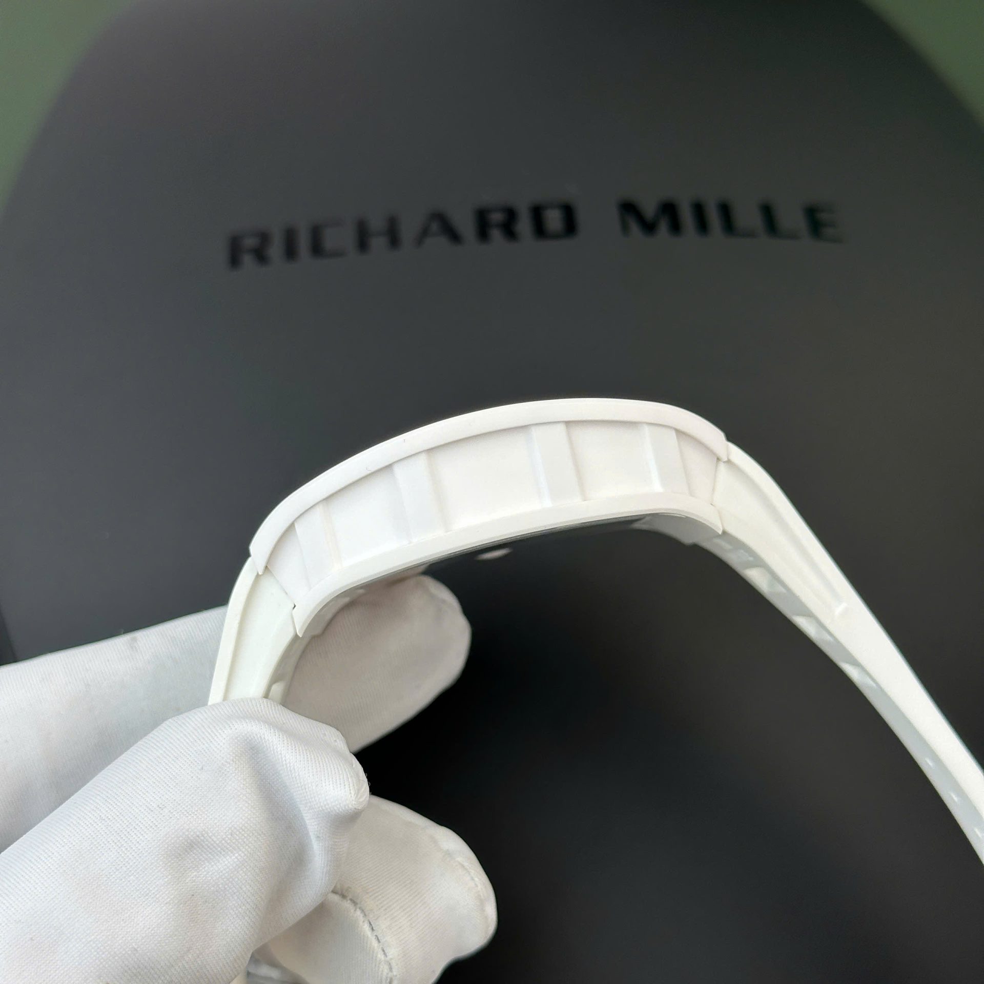Richard Mille RM055 Bubba Watson Best Replica Watch White Ceramic BBR Factory 42,7 49,7 - Top club