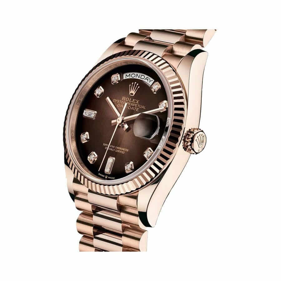 Rolex Day-Date 128235-0037 Brown Ombre Dial Replica - Top club