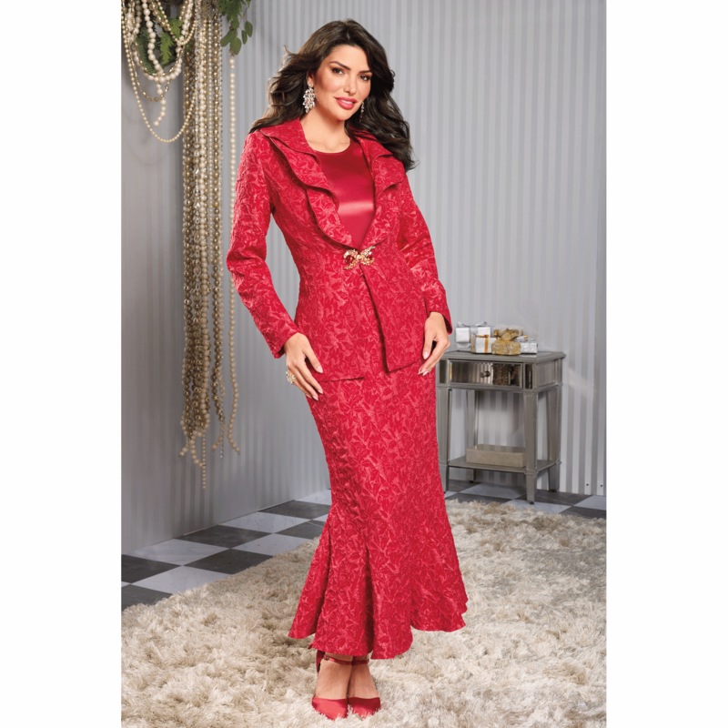 Velina Skirt Suit - MIDNIGHT VELVET CATALOG