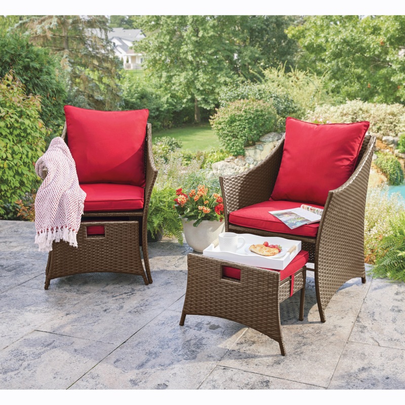 Chair with Ottoman - MIDNIGHT VELVET CATALOG