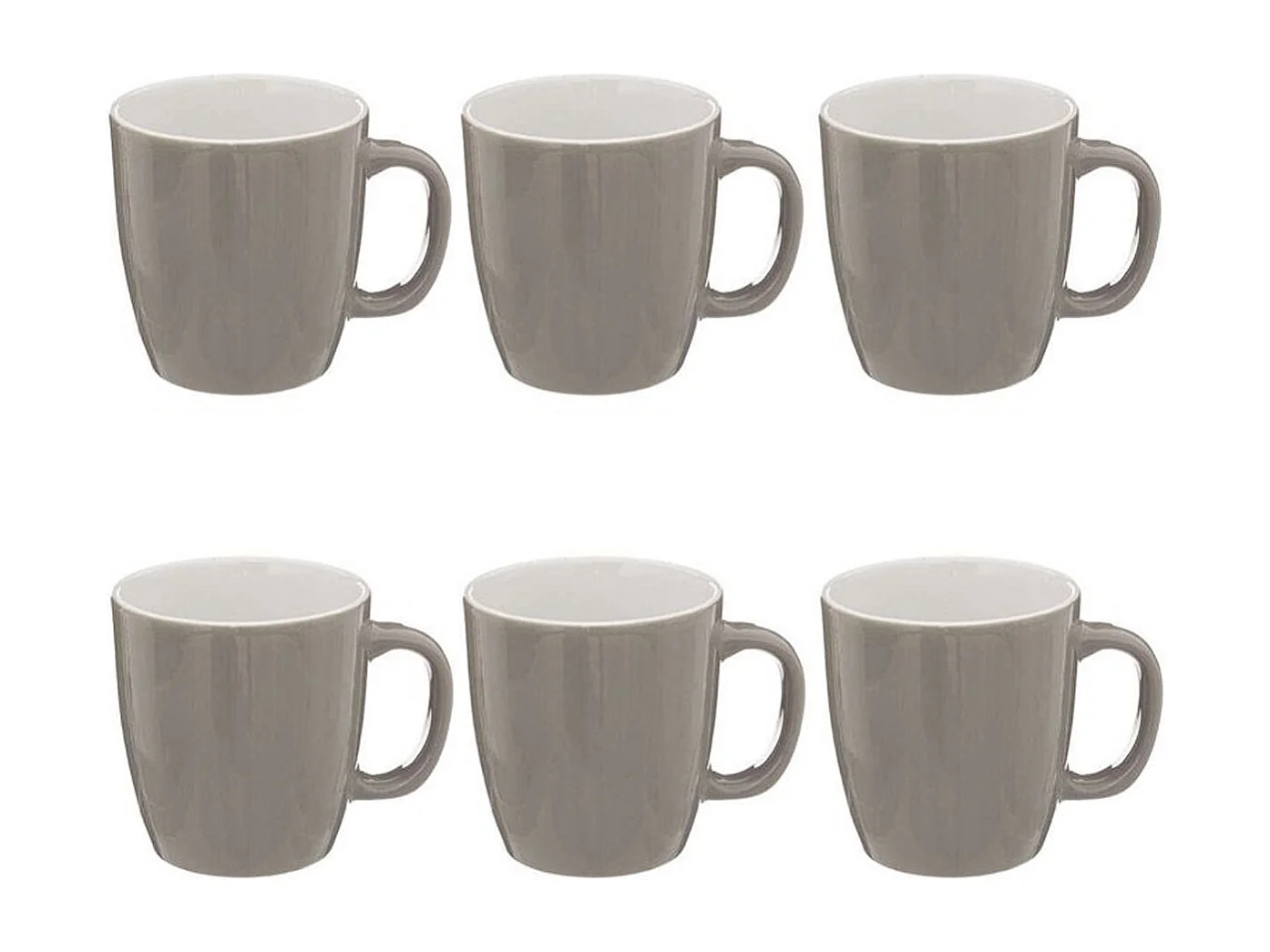 Lot de 6 Mugs 