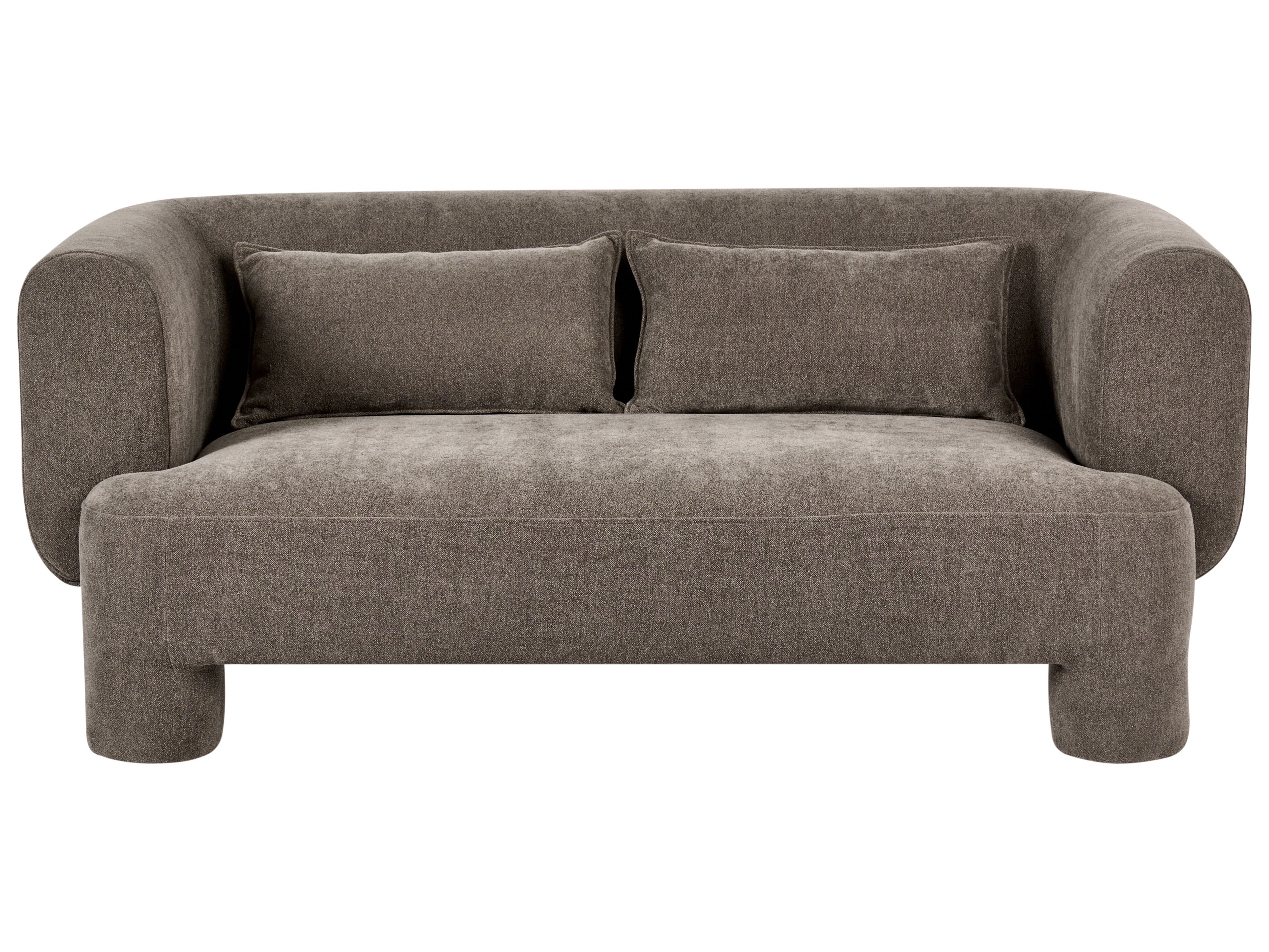 Sofa 3 Seater HOGBO Fabric Brown