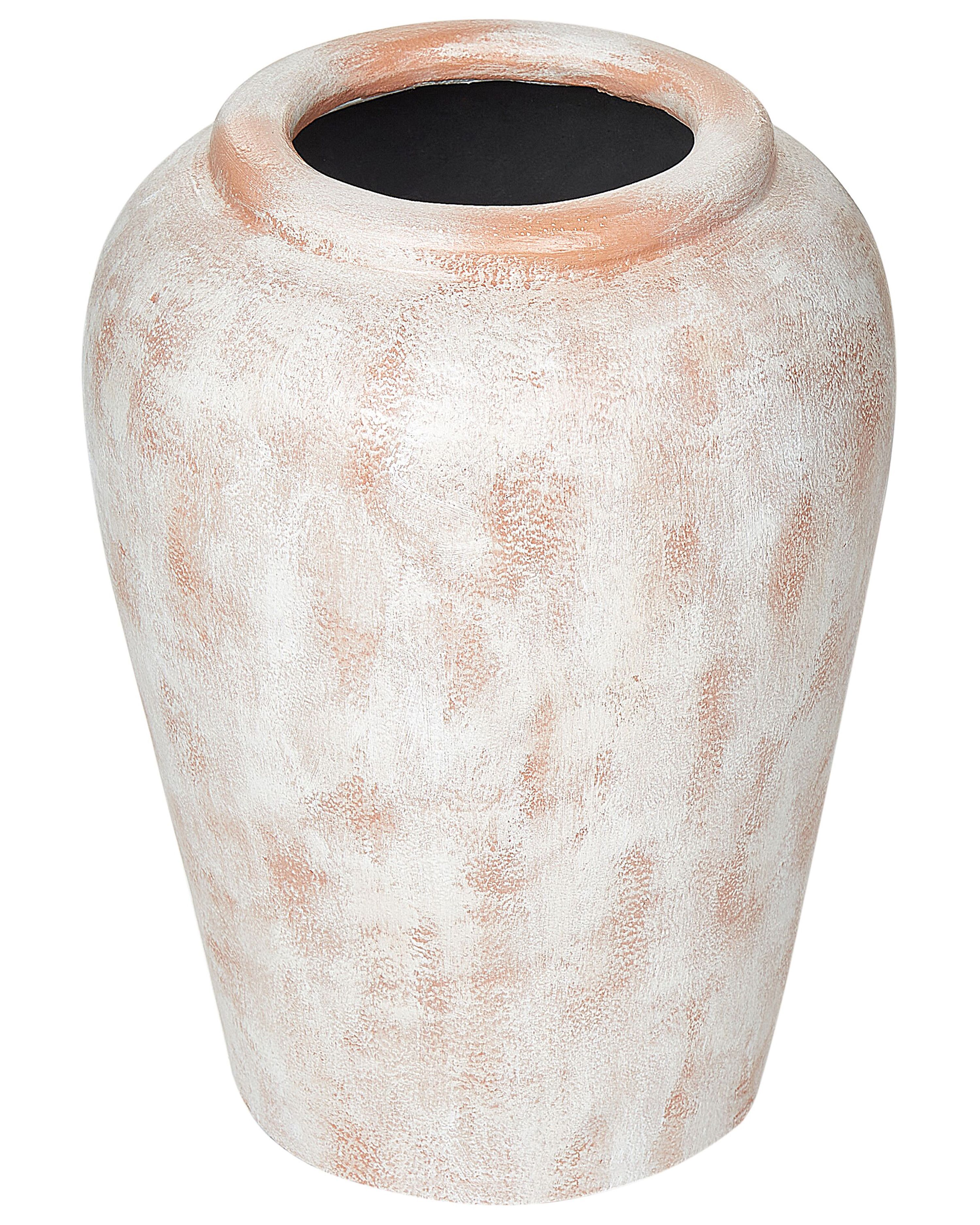 Decorative Vase MIRI Ceramic 42 cm White