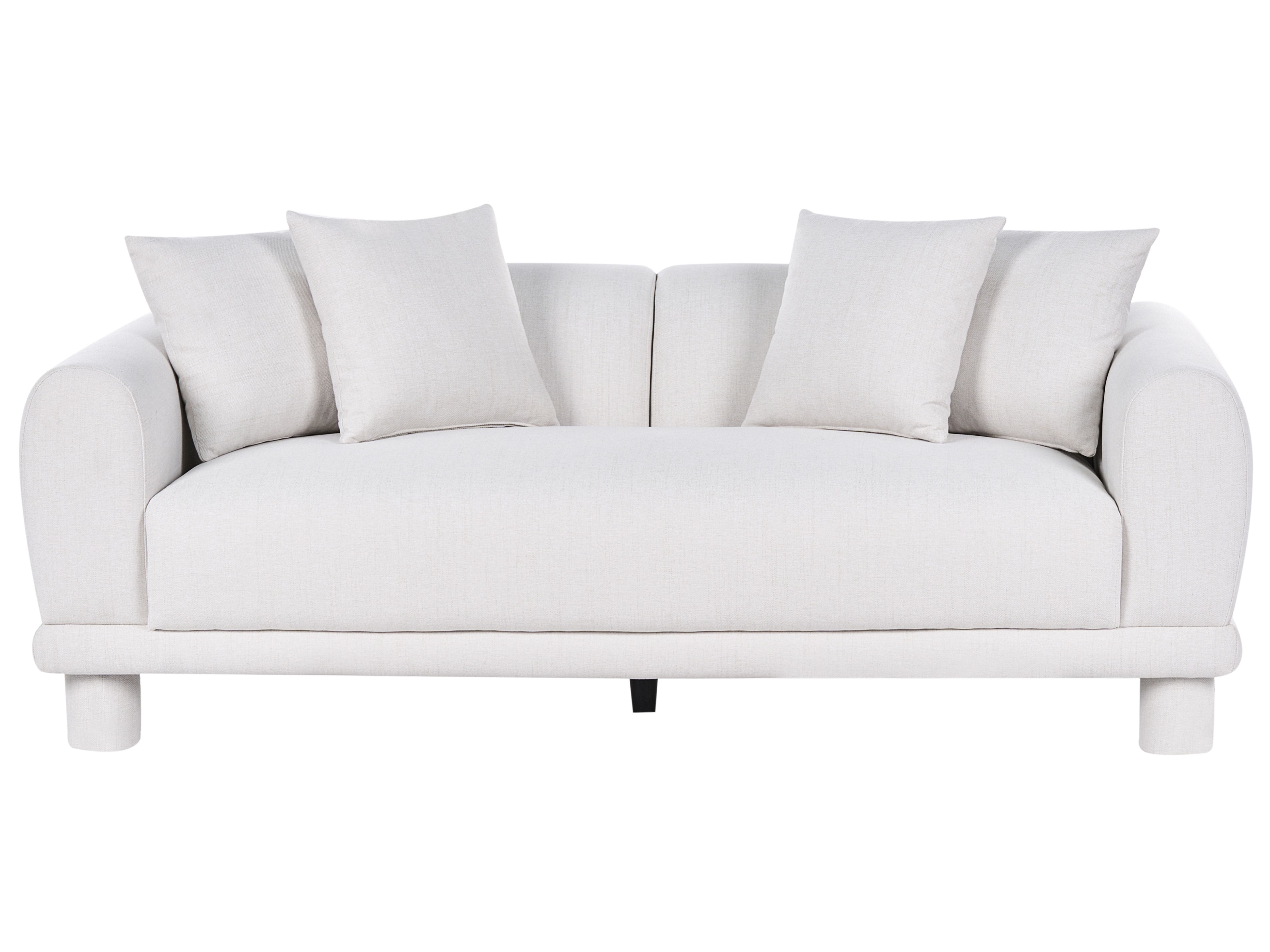 Sofa 3 Seater PORI Fabric Off-White