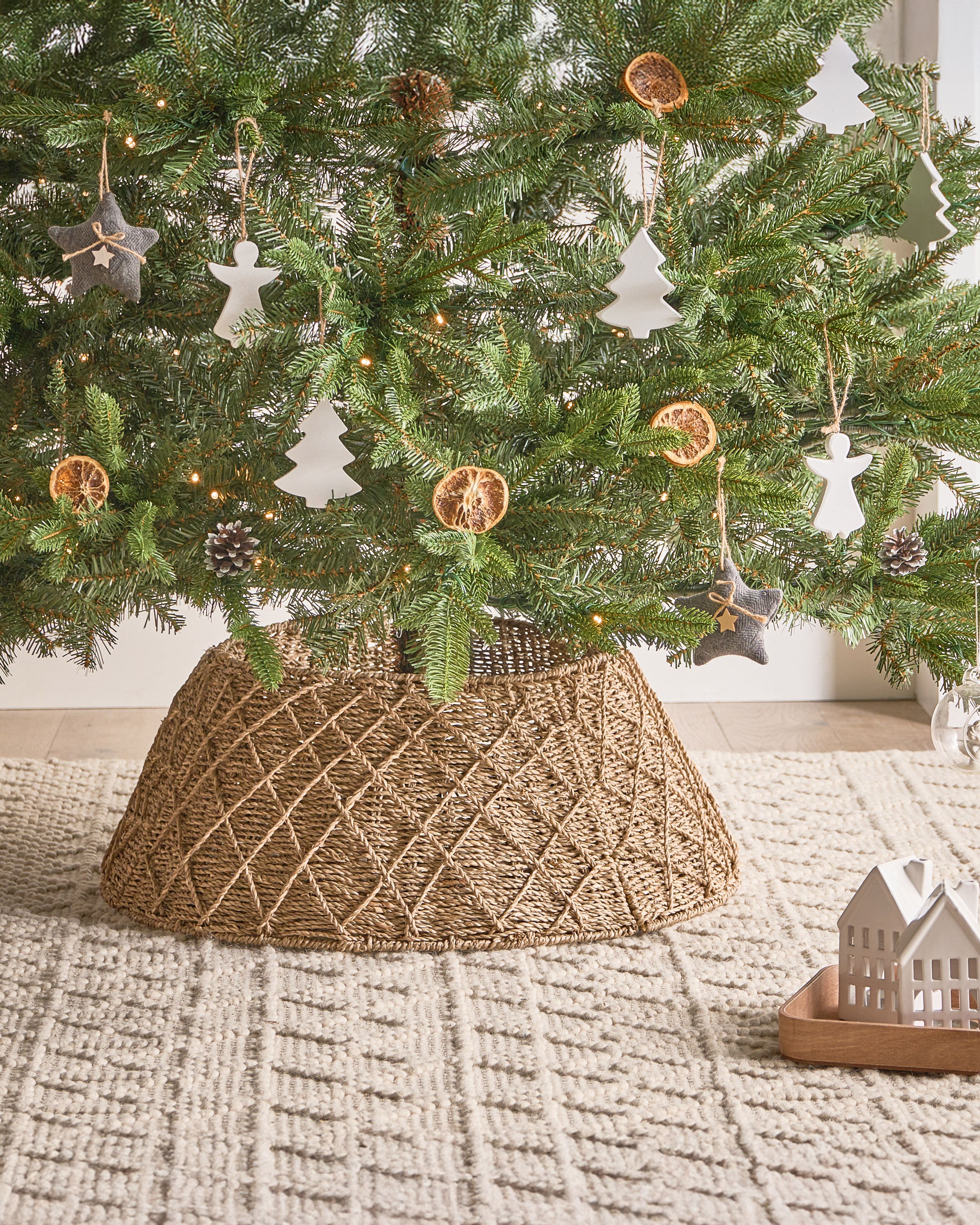 Christmas Tree Collar VUOTSO Seagrass Natural 53 cm