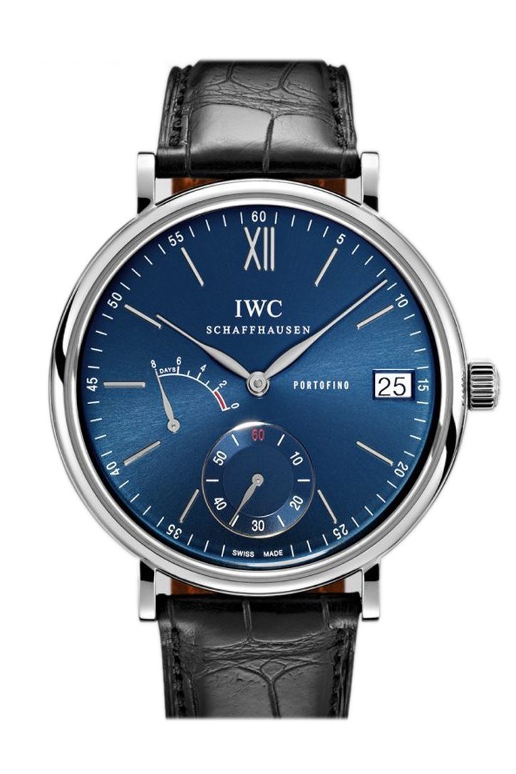 IWC Portofino Hand-Wound Eight Days 45mm Men's Watch IW510106(1:1 replica) - Top club