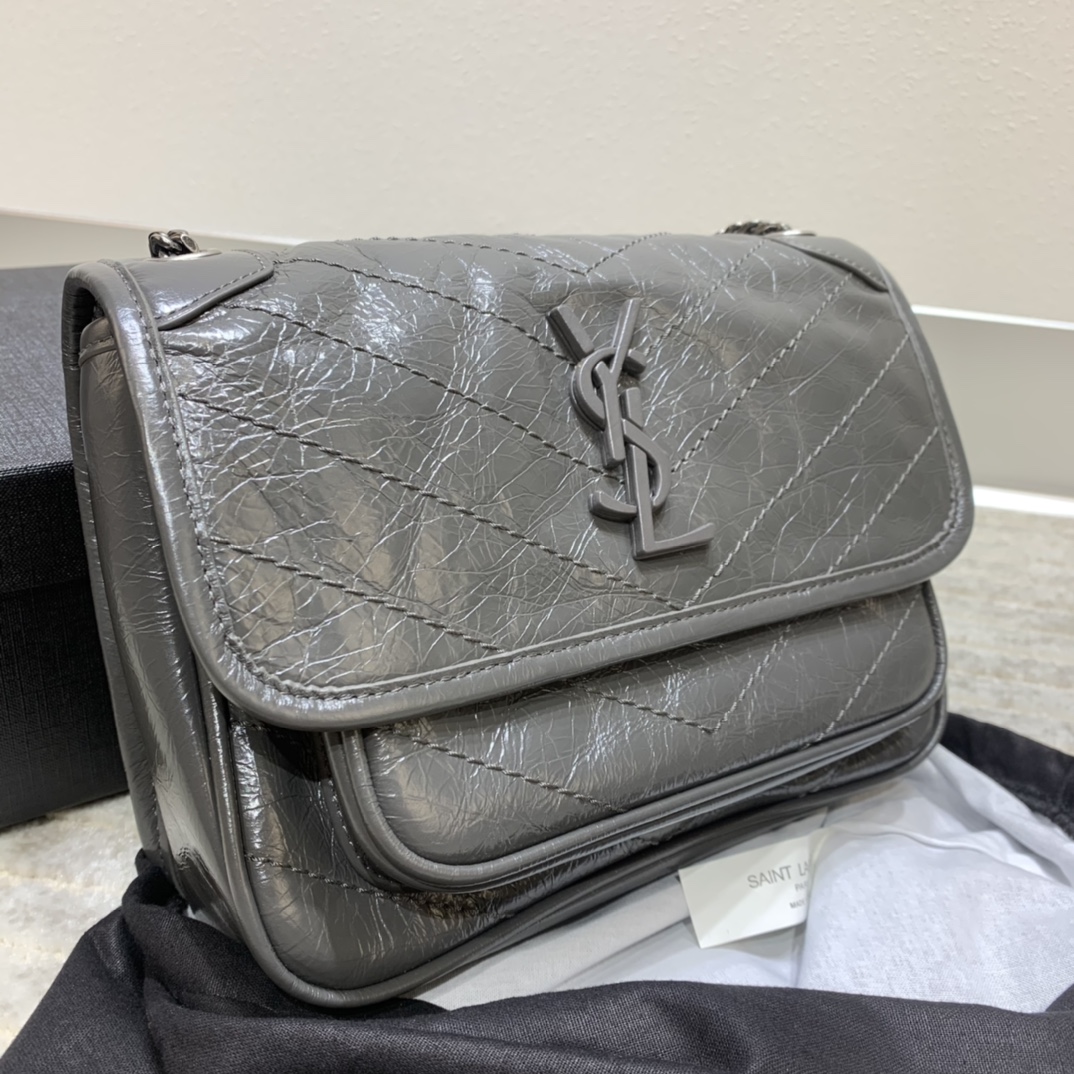 YSL NIKI MINI FLAP BAG1:1High-quality replica