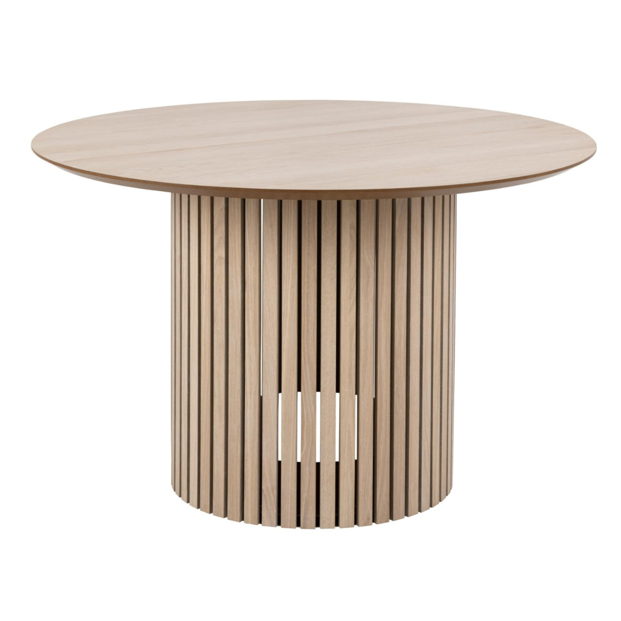Blokker Cabin Eettafel - Ø 120 cm - Eiken
