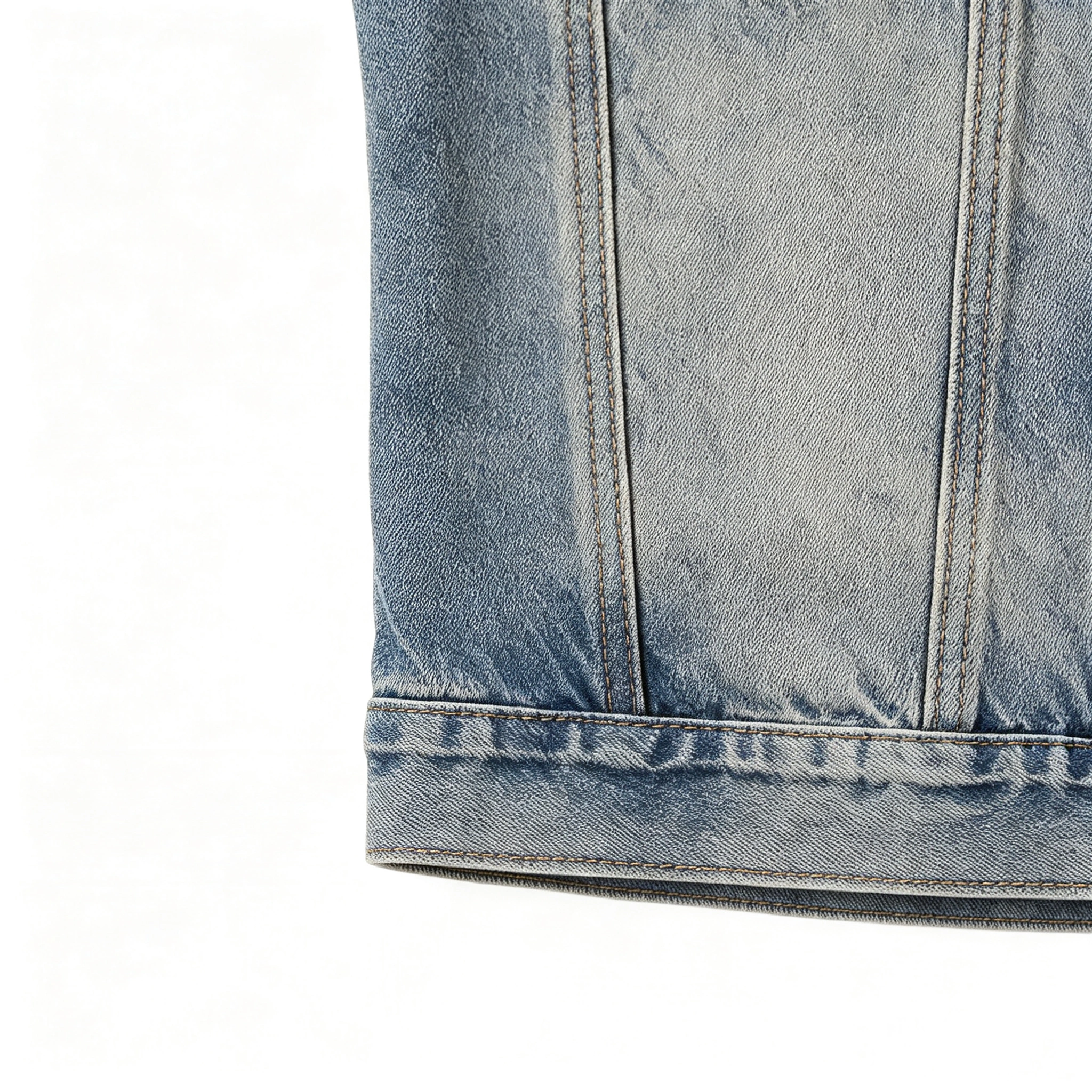 Personalized Light Blue Denim Vest