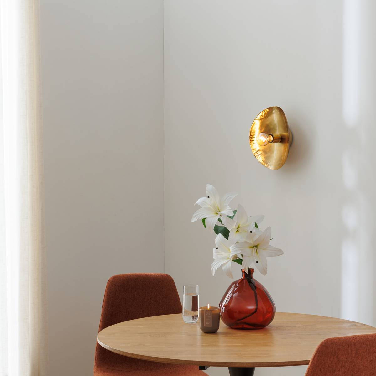 Wall Lamp "Arlo" Gold, 23x9 cm