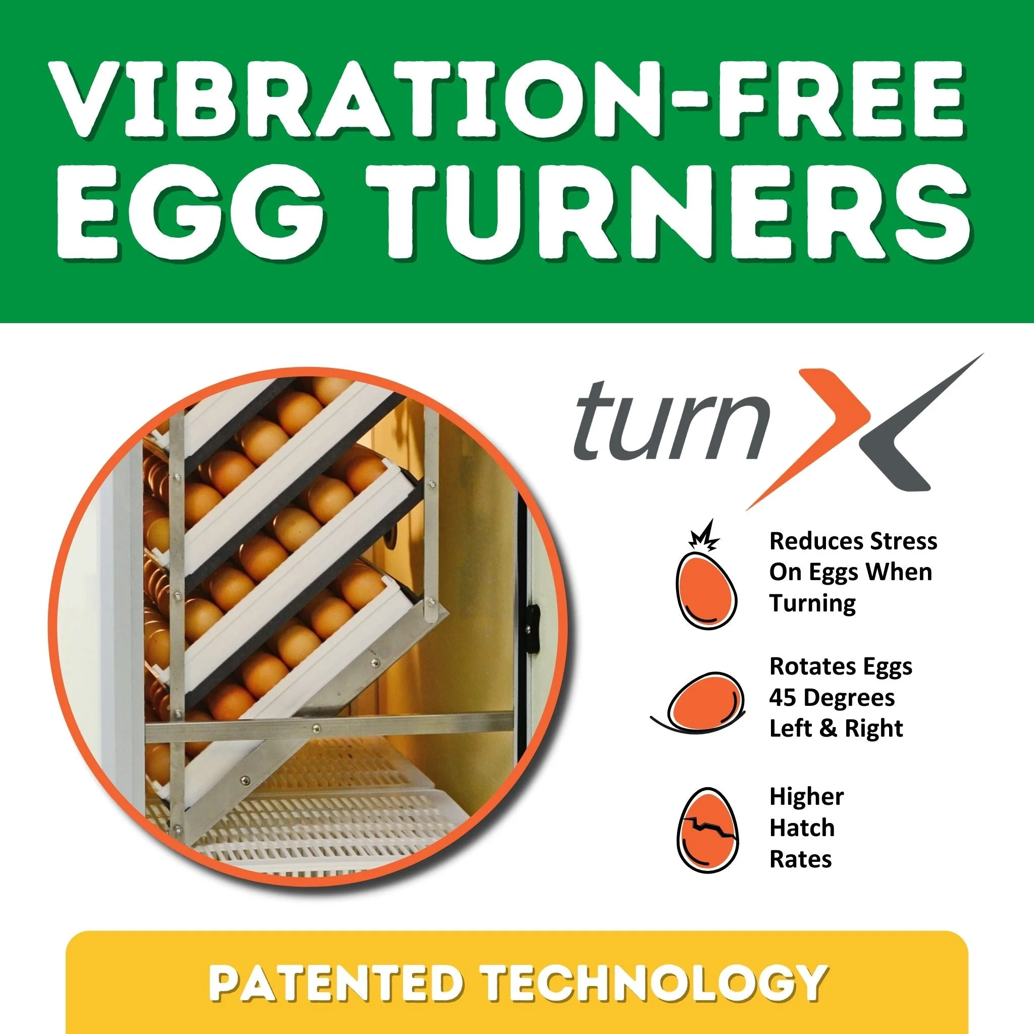 HB175C Egg Incubator with Hatcher Combo. Automatic Egg Turning and Humidity Control, Adjustable Egg Setter Trays, Perfect Poultry Incubator, Set and Forget Design. - Cimuka by Hatching Time - Image 6