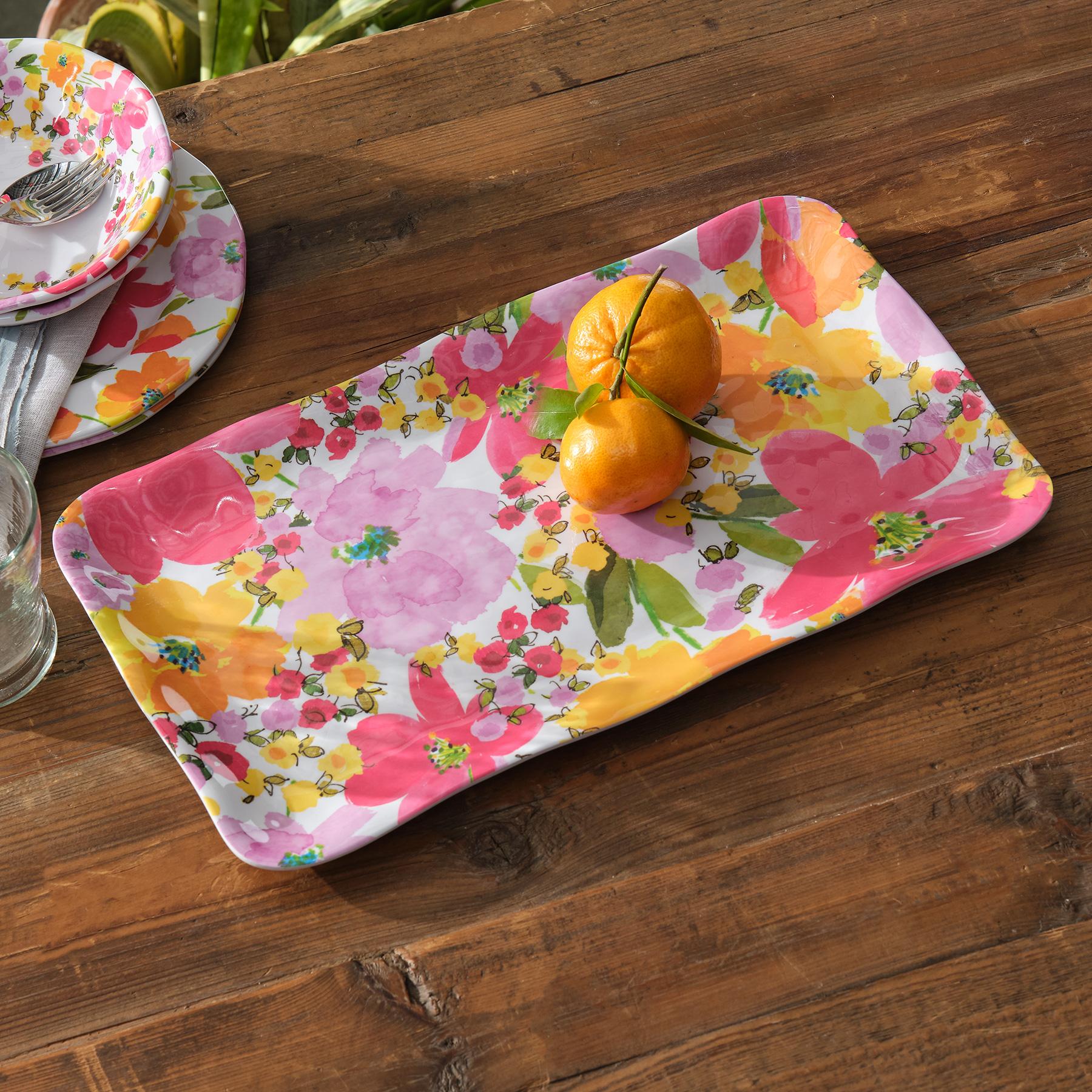 Fanciful Garden Platter - Sundance Clothing