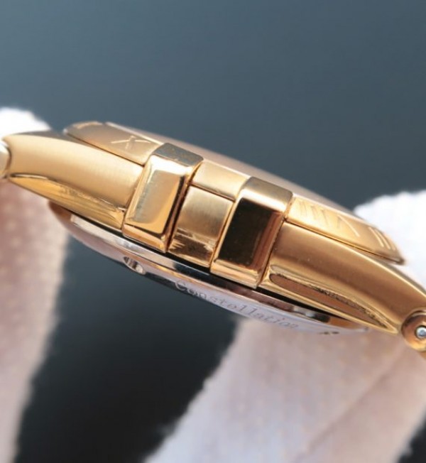 Replica Omega V6 Constellation YG White Dial Diamonds Markers YG Bracelet A2500 - Top club