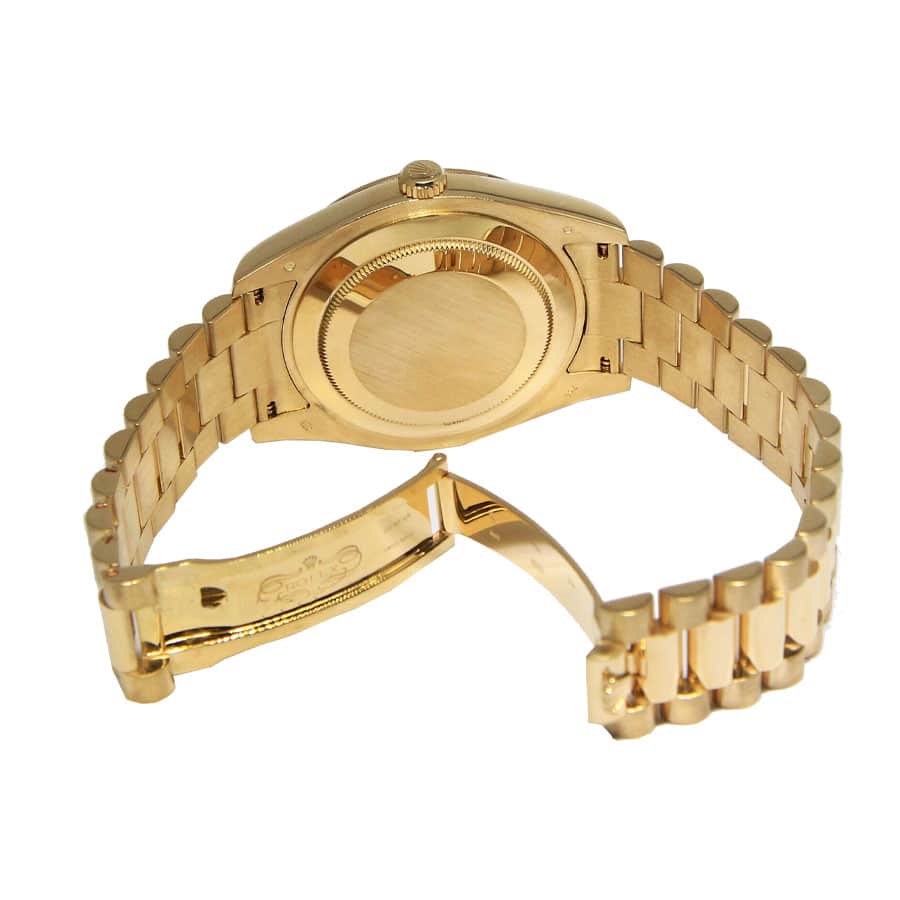 Rolex Day-Date 228348 Diamonds Gold Dial Replica - Top club