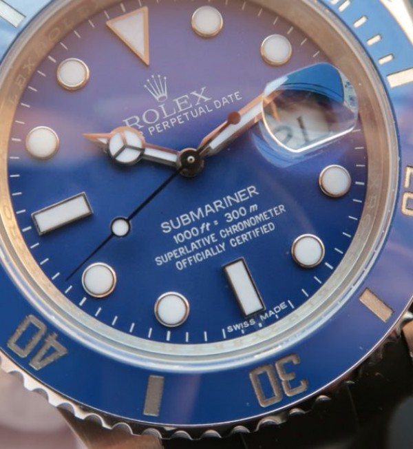 Replica Rolex Submariner 116619 LB Blue Ceramic Noob V7 Black Rubber Strap A3135 - Top club