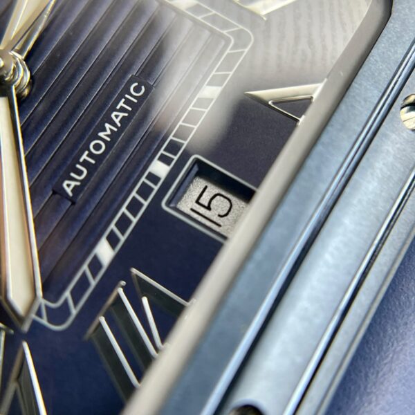 Cartier Replica 1:1 Watch Santos WSSA0030 Blue Dial Rubber Strap 39.8mm - Top club
