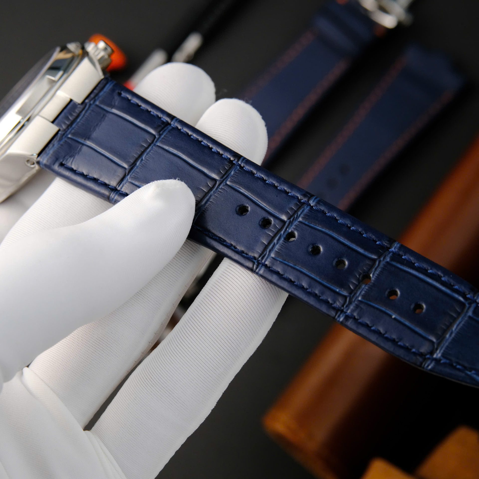 Vacheron Constantin Overseas Dual Time 7900V Replica Watch Blue Dial PZ Factory 41mm - Top club