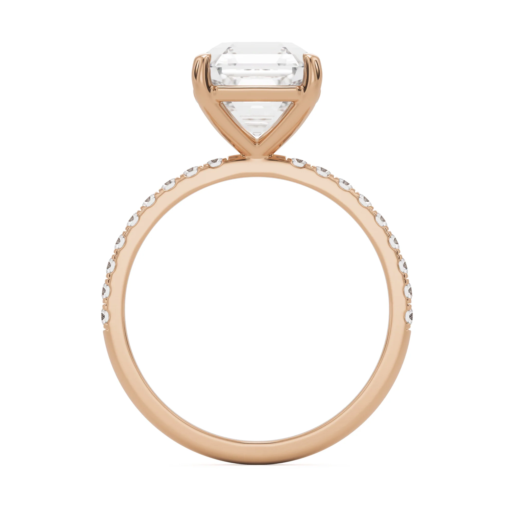 The Asscher Pavé