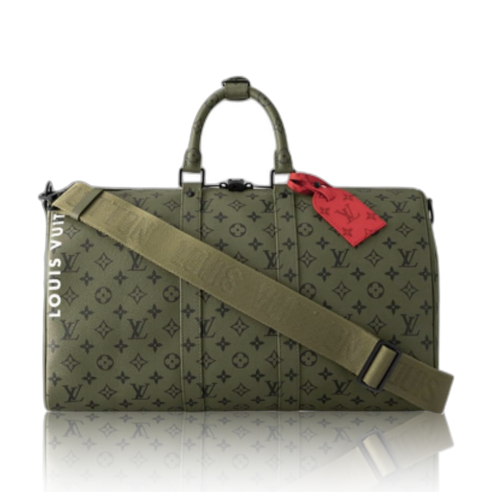 Louis Vuitton Military Green Kepall45 Travel Bag1:1High-quality replica