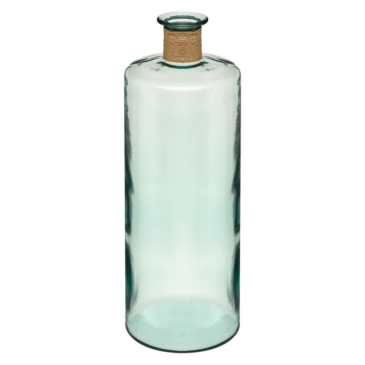 Vase, recycled glass H.75 cm