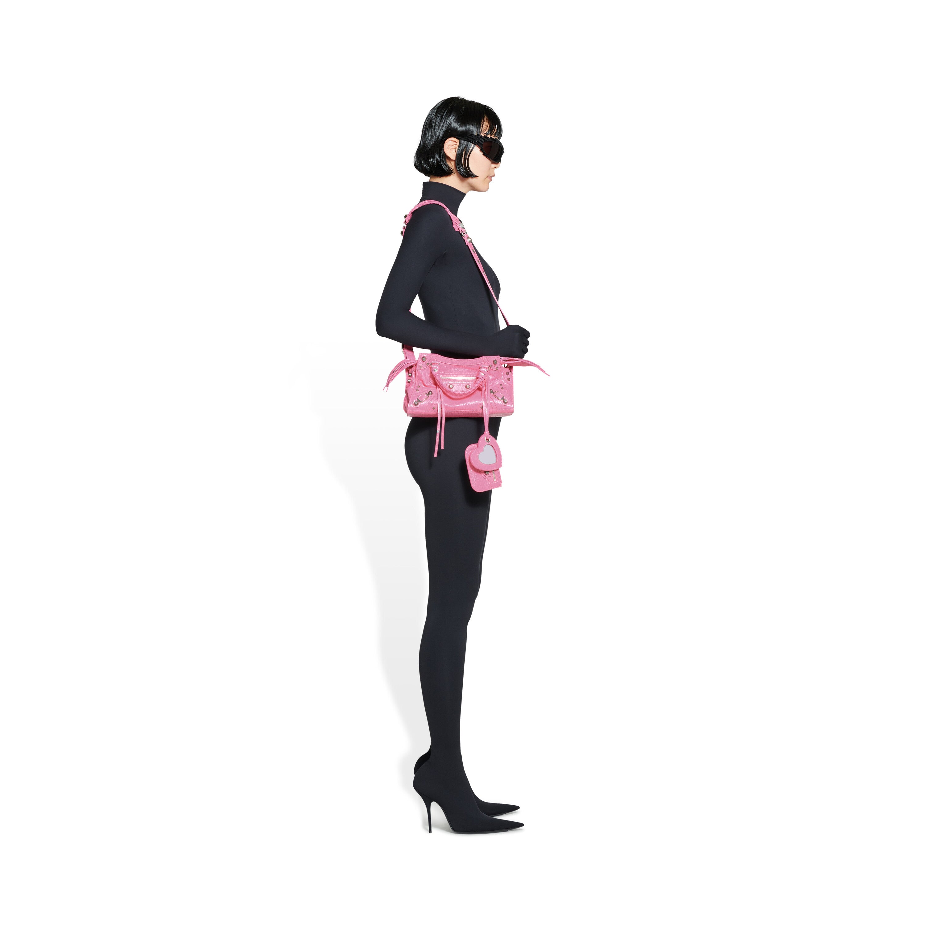 WOMEN'S NEO CAGOLE XS HANDBAG IN PINK - Replicaclubs