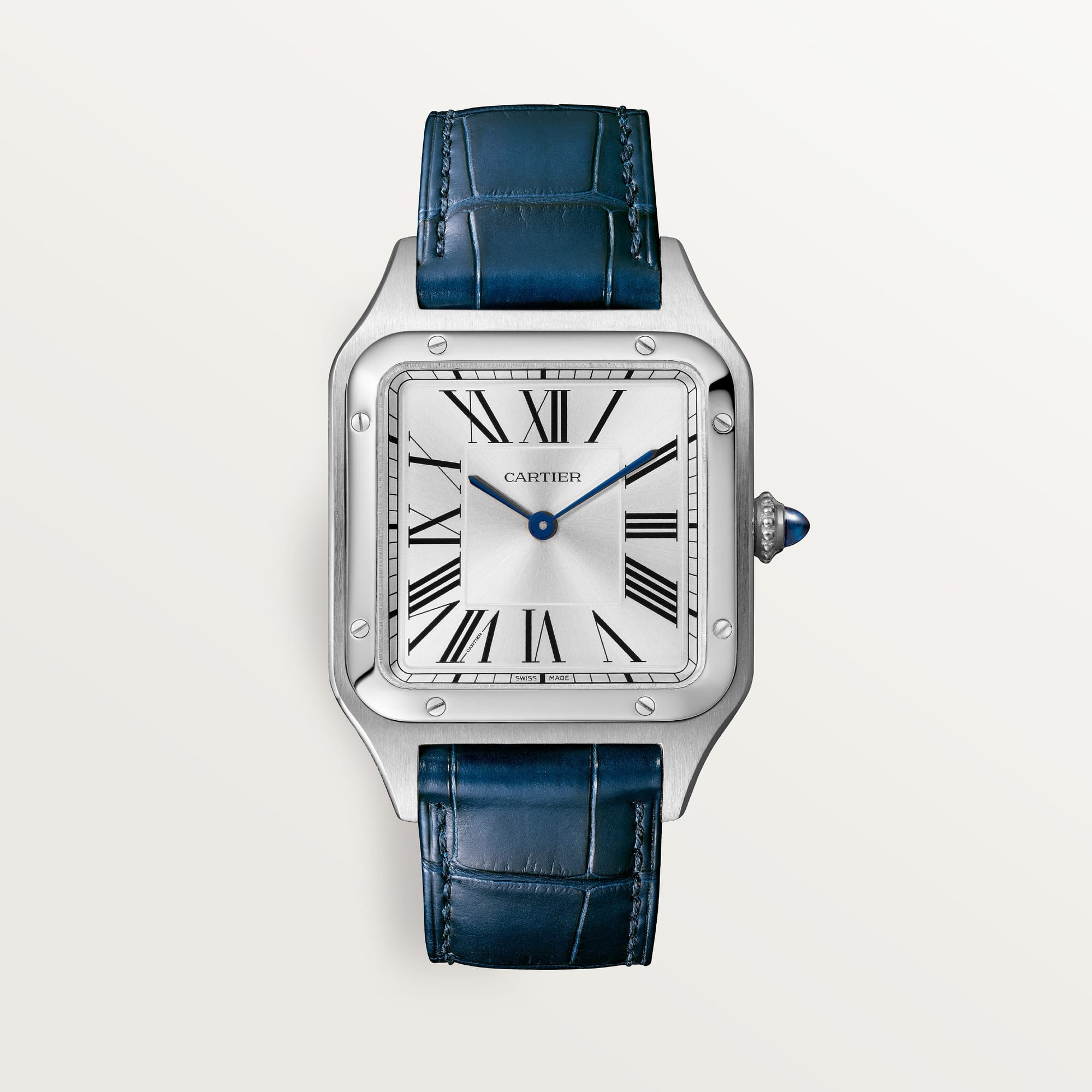 fake cartier watch Santos-Dumont large model high autonomy quartz movement(1:1 replica) - Top club