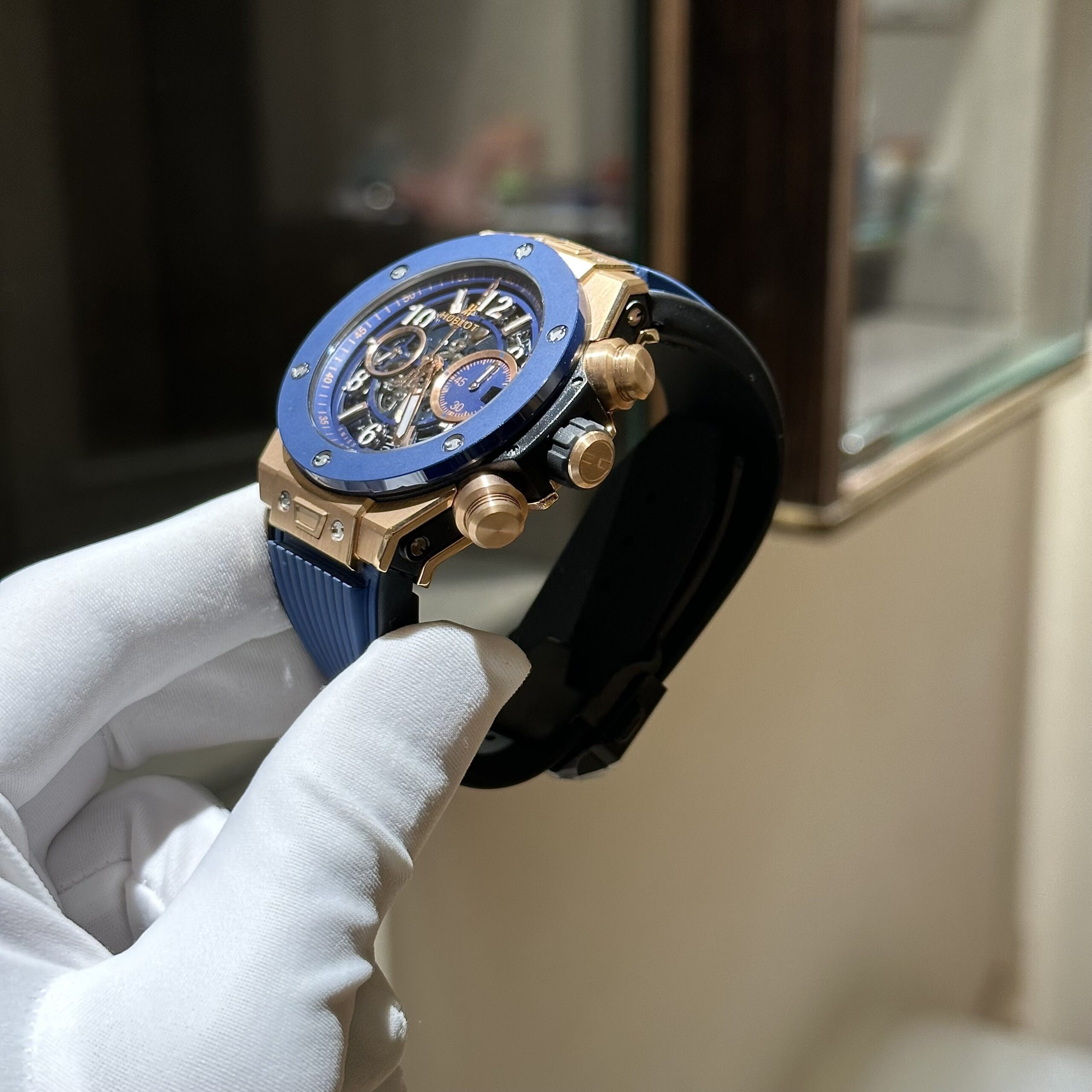 Hublot Replica 1:1 Watch Big Bang Unico Demi King Gold Factory BBF 44mm - Top club