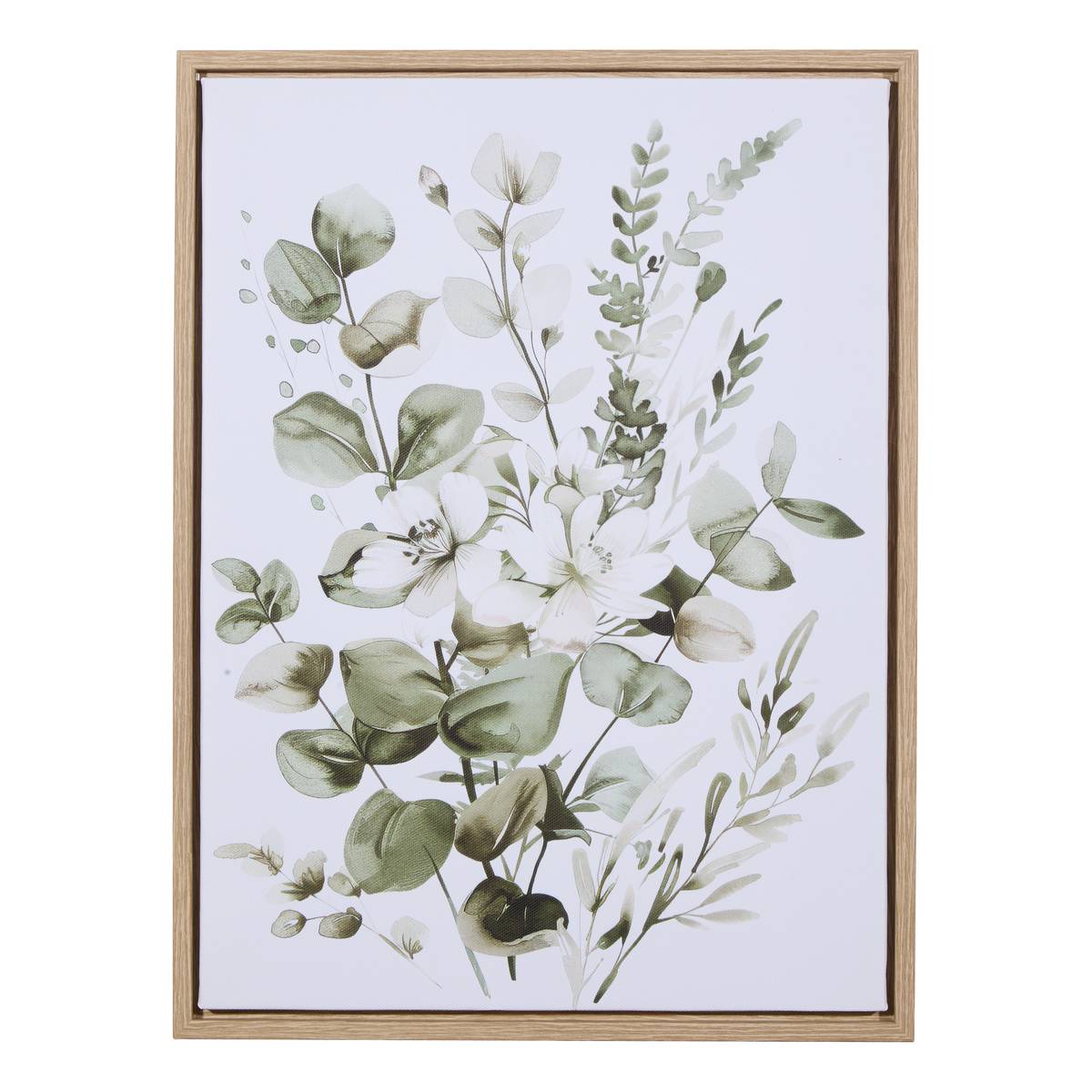 Framed Canvas Print 'Eucaly' Various colors, 30x40 cm