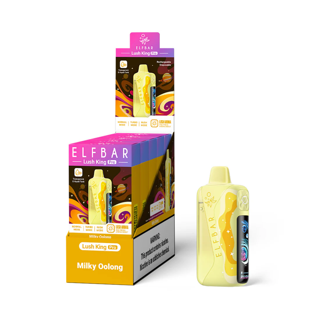 ELFBAR Lush King Pro ładowalny jednorazowy e-papieros (wszystkie smaki)