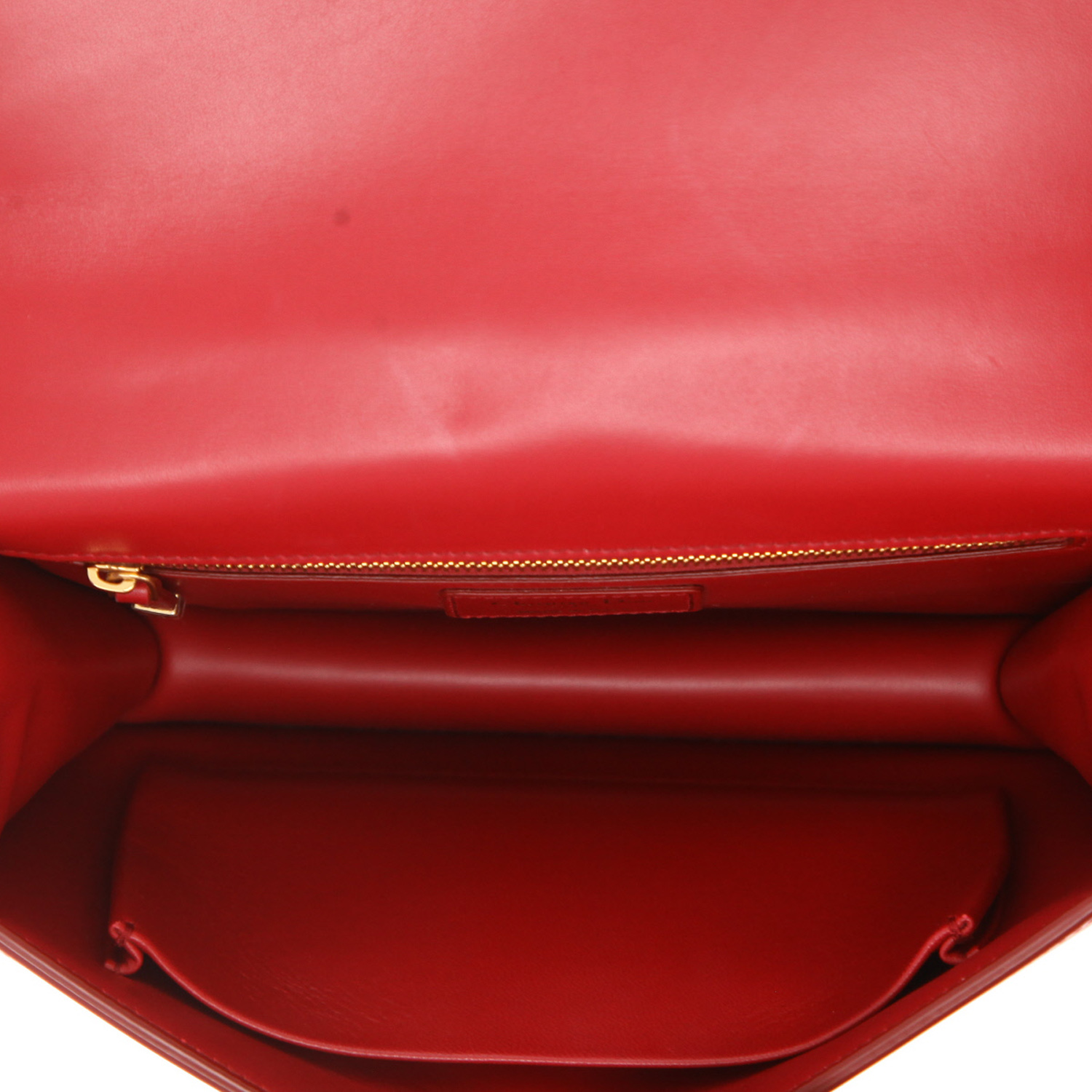 Dior 30 Montaigne shoulder bag in red leather1:1High-quality replica