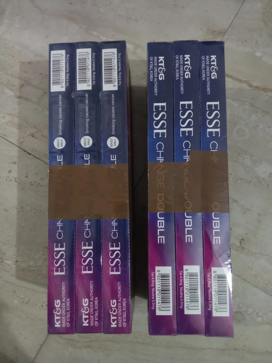 ESSE Change Double (Apple/Wine) Capsule （10-Pack Carton）