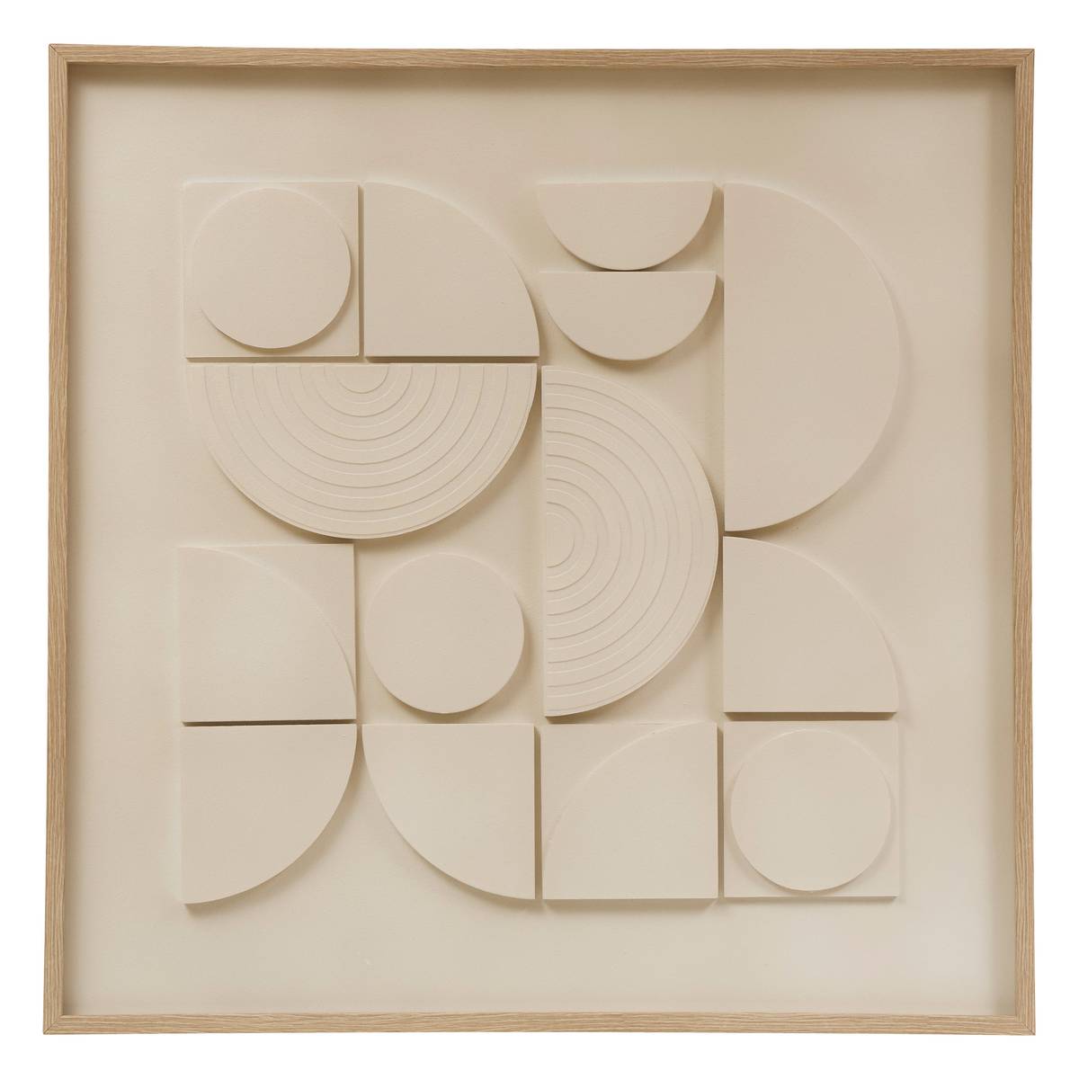 3D Canvas "Catalina" White, 60x60 cm