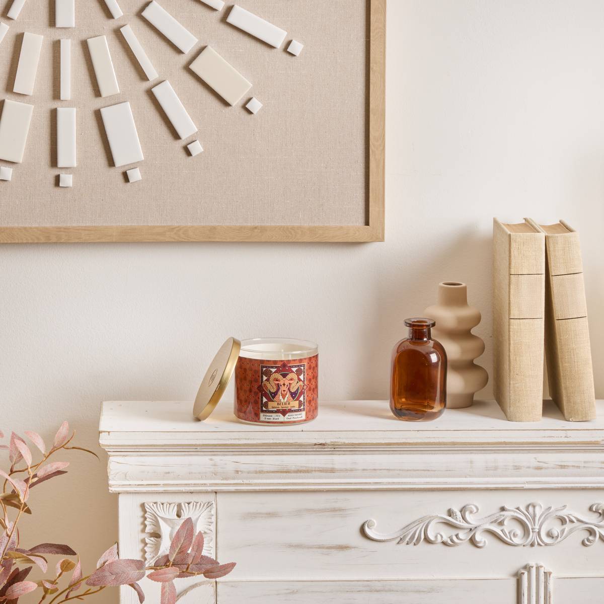 Scented Candle "Astro" Multiple Scents, Multicolor, 396g