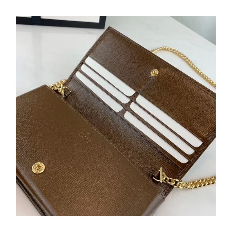 Replica Gucci 1955 Horsebit Wallet With Chain 6218921:1High-quality replica