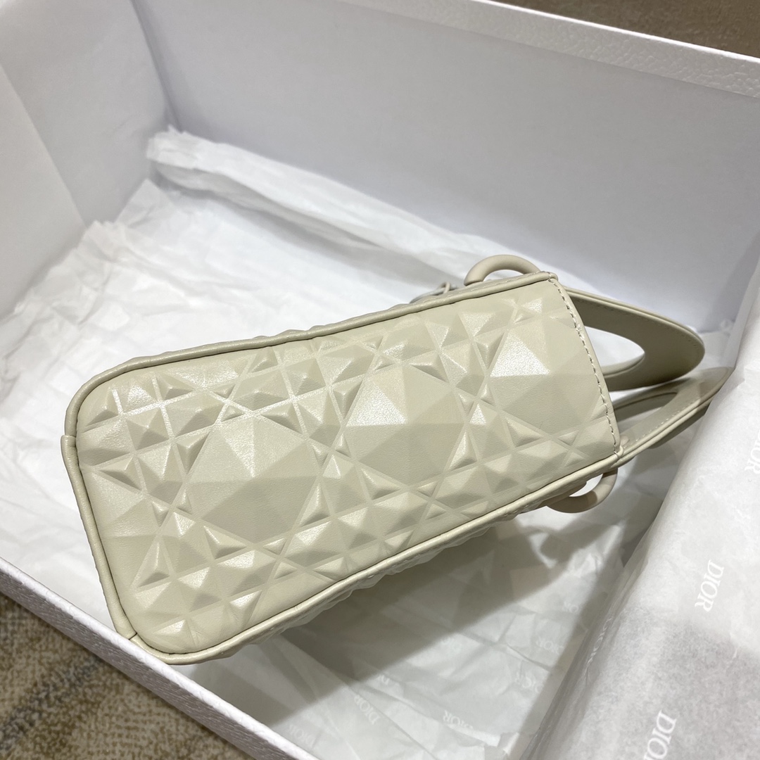 Dior Christian Dior Mini Lady Bag White For Women 6.5in/17cm1:1High-quality replica