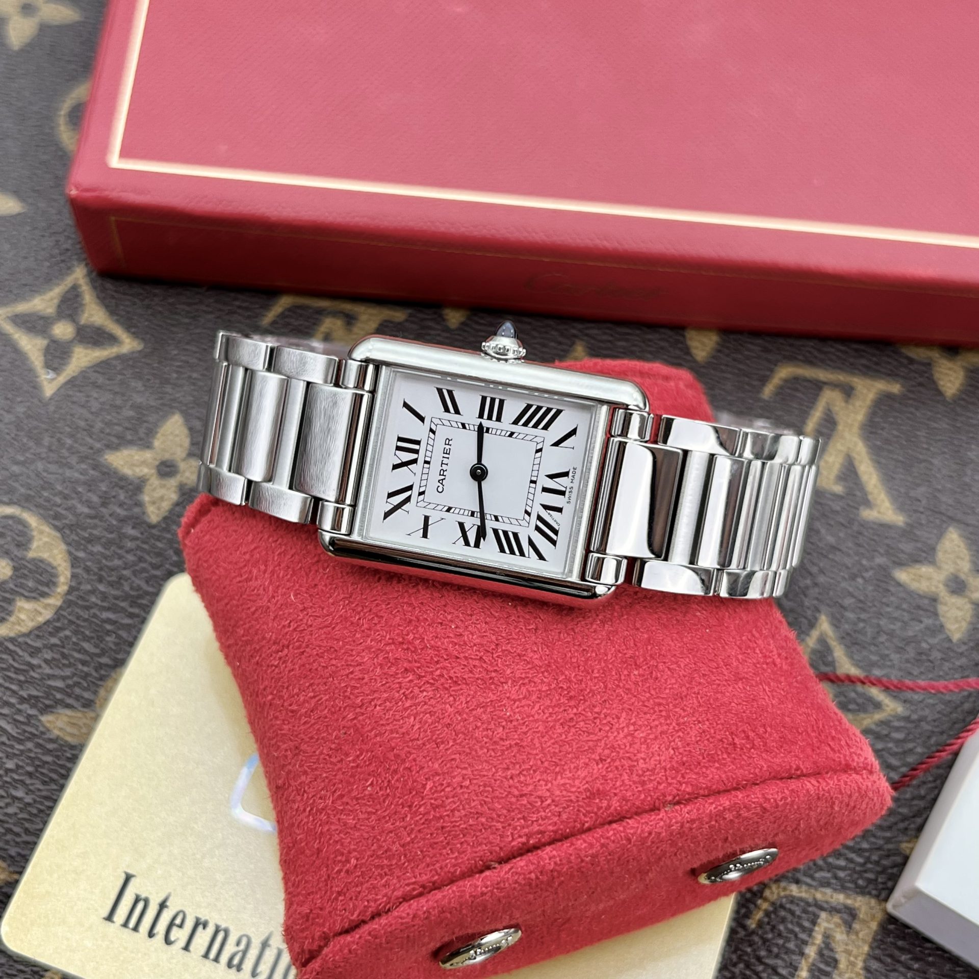Cartier Fake Watches Tank Must White Dial Metal Wire 31x41mm - Top club
