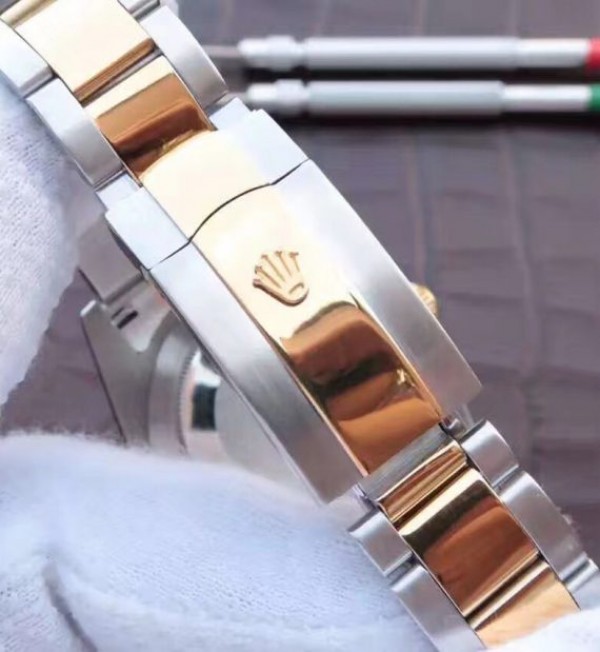 Replica Rolex DateJust 41mm 126331 Noob RG Wrapped RG Dial Diamonds Markers SS/RG Jubilee Bracelet A3235 - Top club