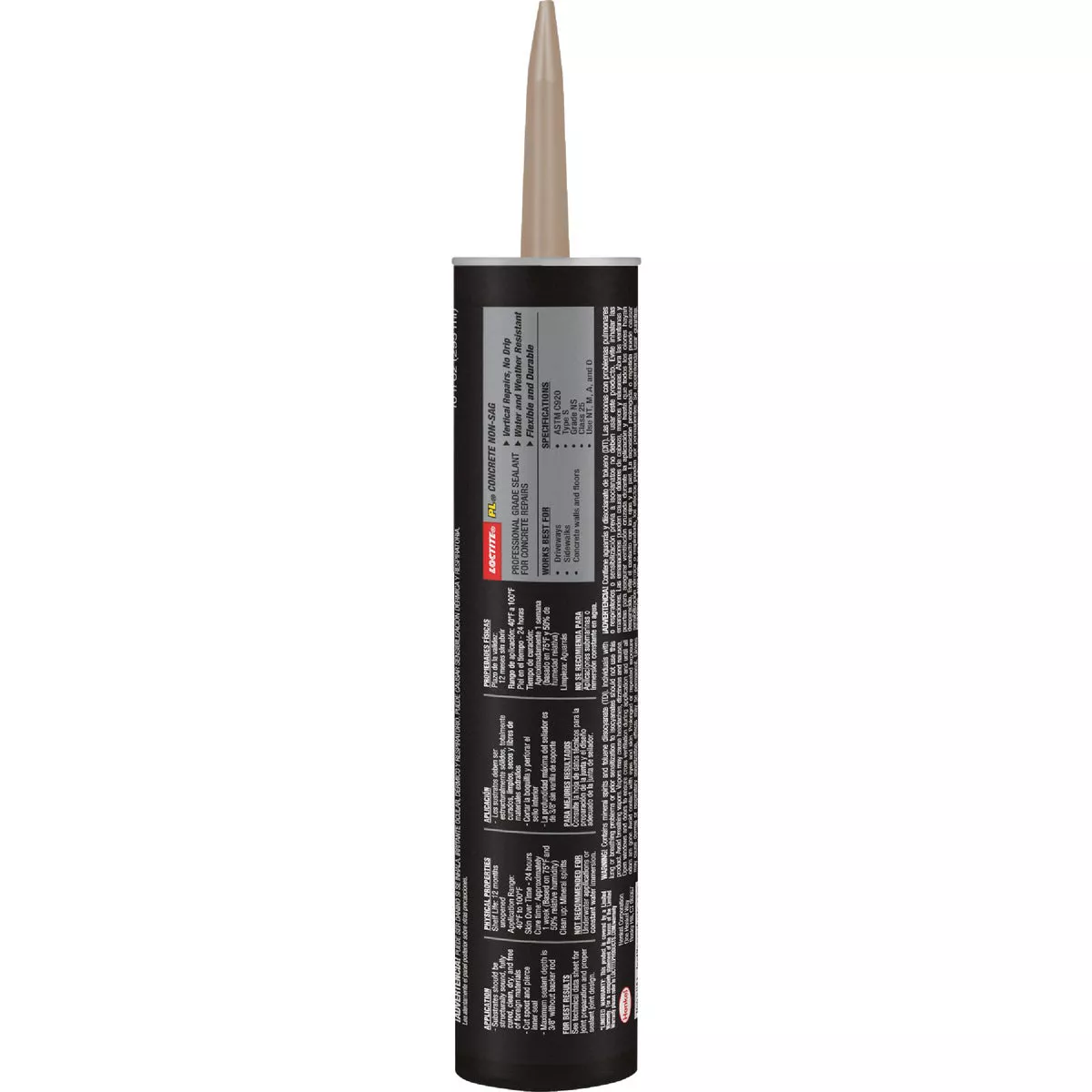 Loctite Pl 10.2 Oz Limestone Gray Concrete Sealant