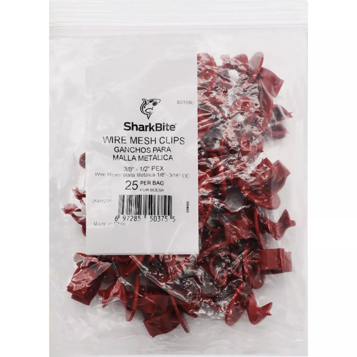 SharkBite 1/2 In. Radiant Tubing Foam Twist Install Clips (25-Pack)