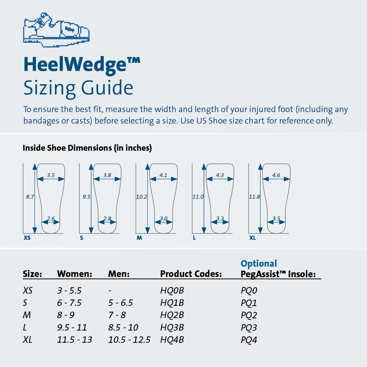 HeelWedge™ Heel Offloading Shoe - Abilene Artificial Limb
