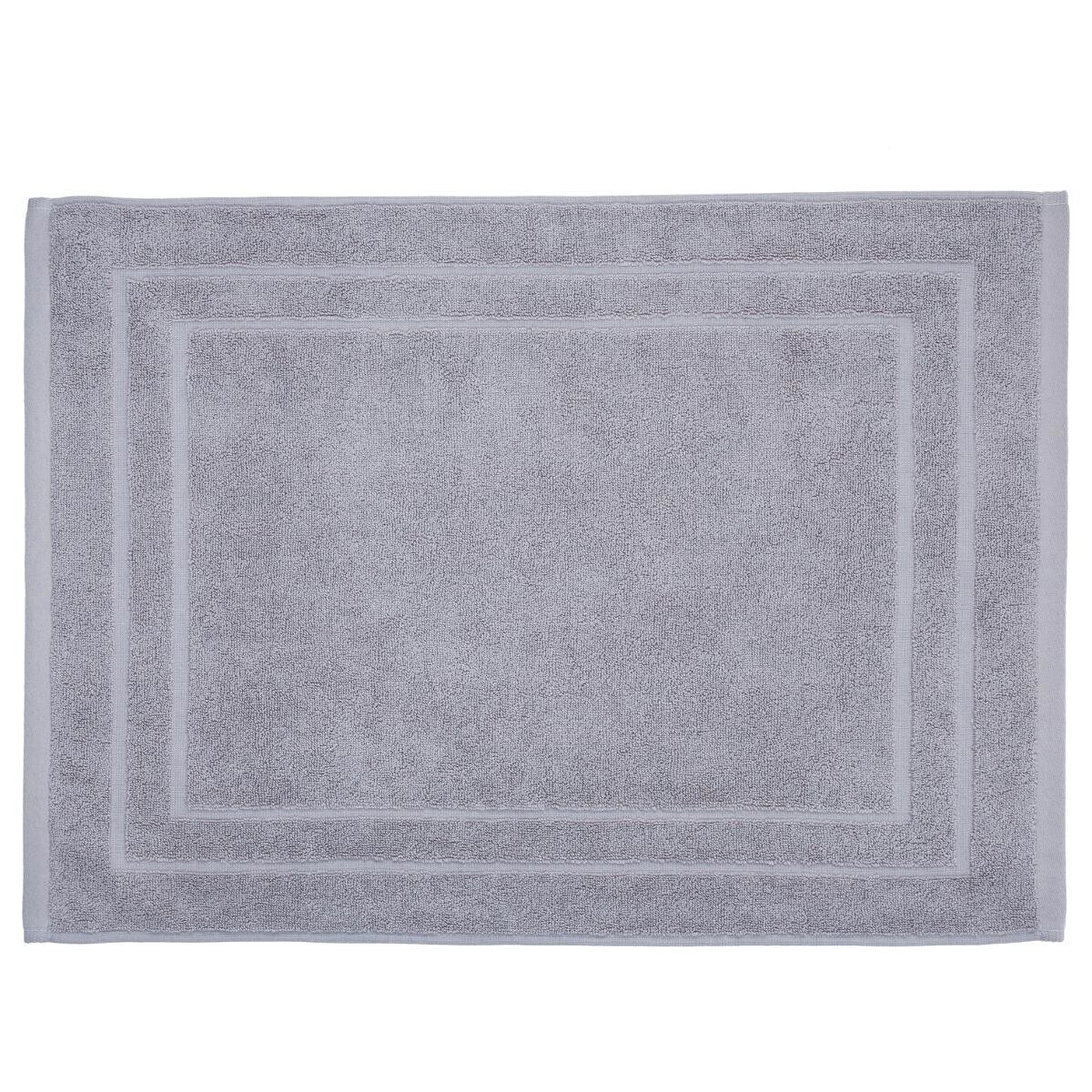 Bath mat, cotton Taupe grey, 50x70 cm