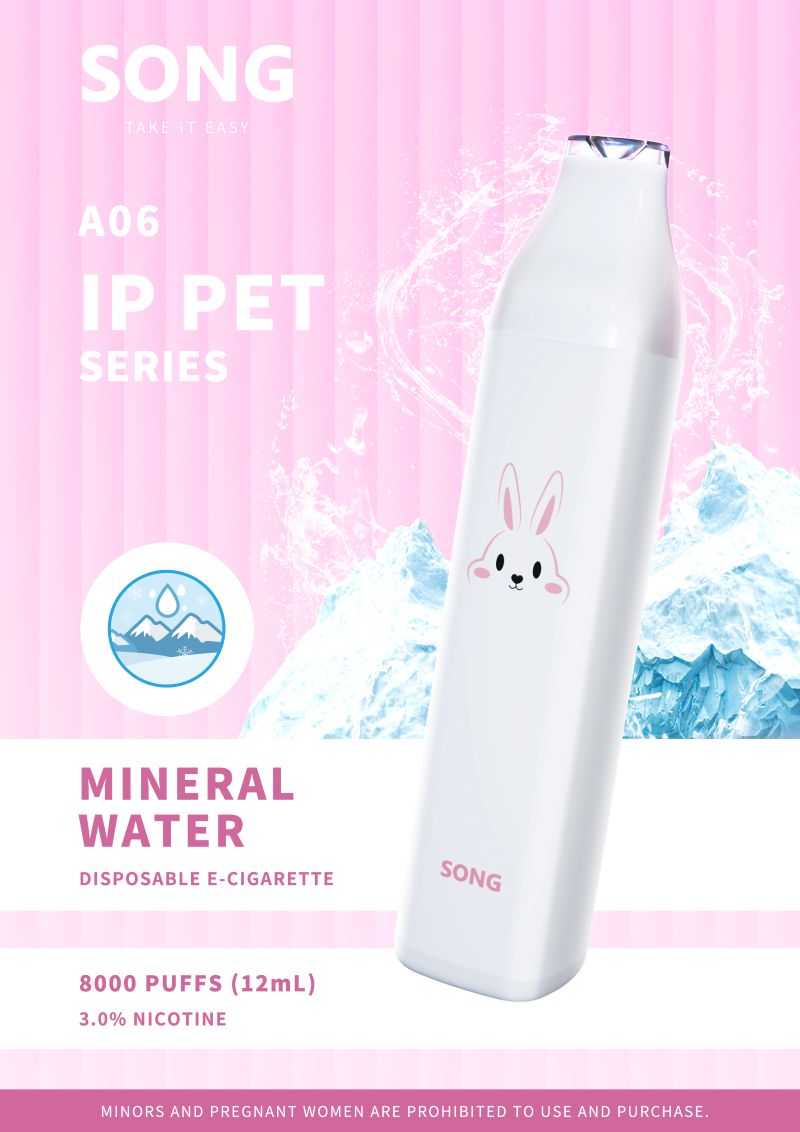 （2 pack）SONG  A06-IP Pet – 8000Puffs