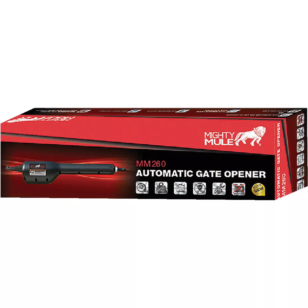 Mighty Mule MM271 12 Ft. 300 Lb. Single Gate Opener Kit