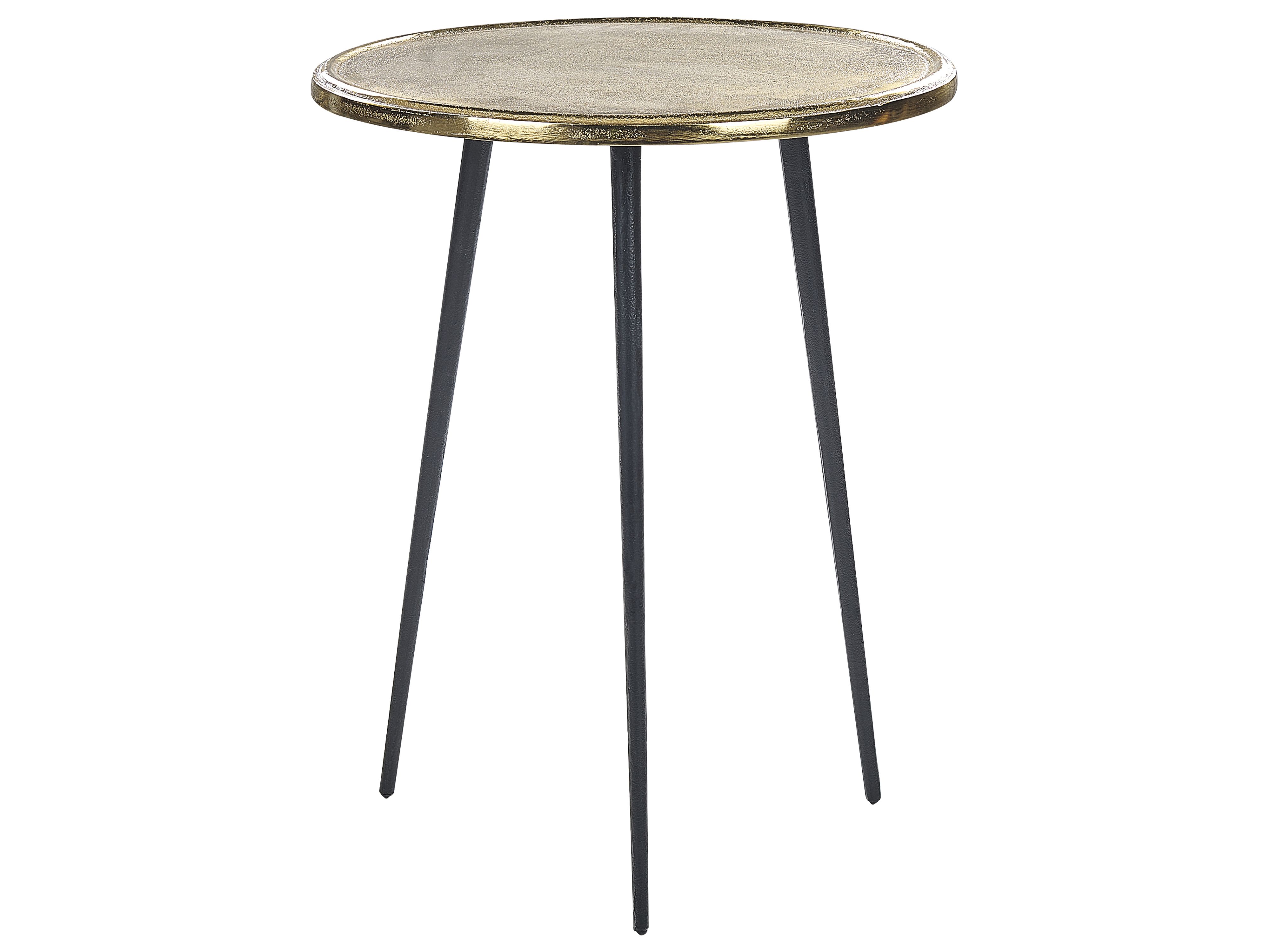 Side Table TELFER Metal Gold