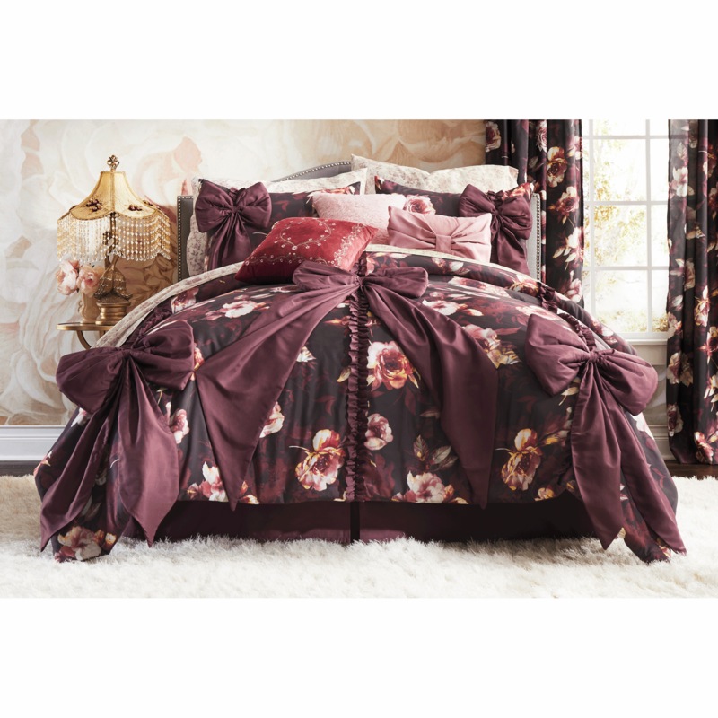 Shauna 7-Piece Comforter Set and Window Treatments - MIDNIGHT VELVET CATALOG