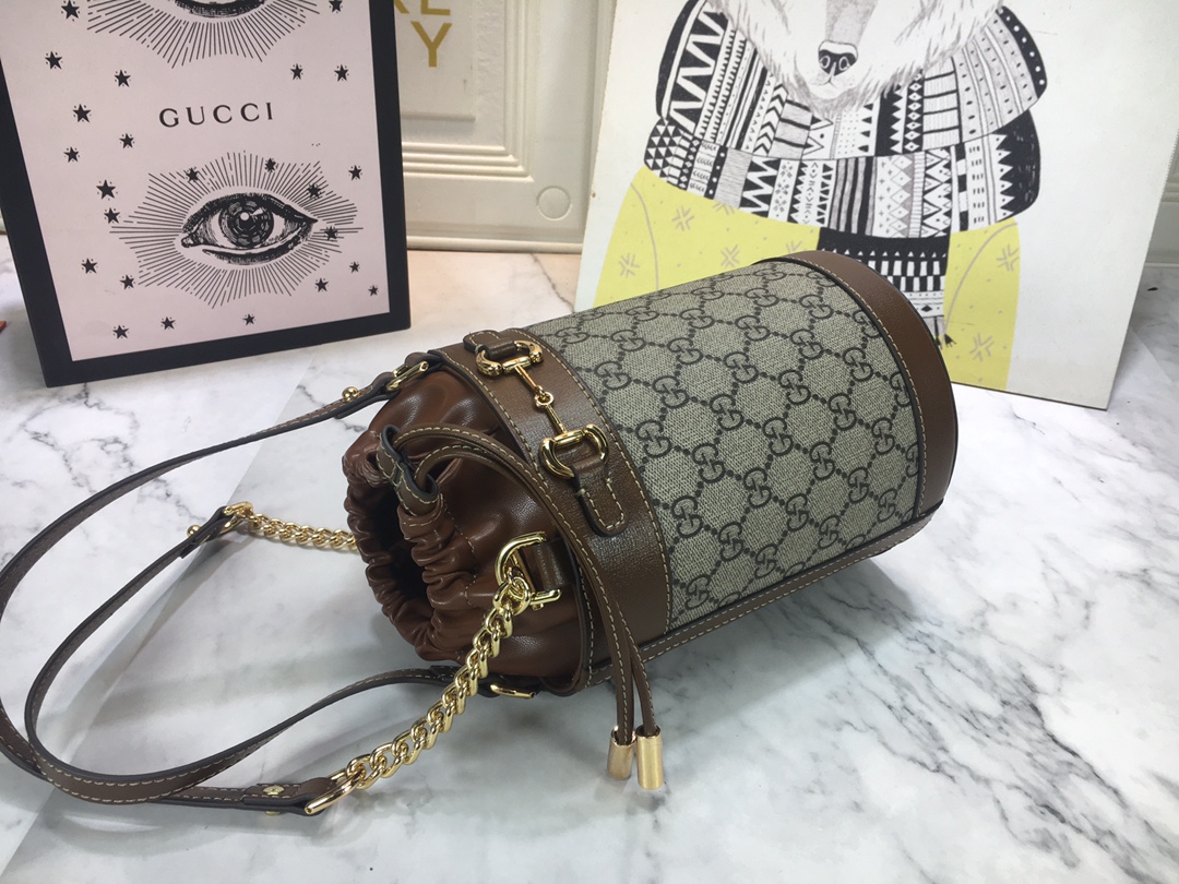 Replica Gucci Horsebit 1955 Small Bucket Bag 6371151:1High-quality replica