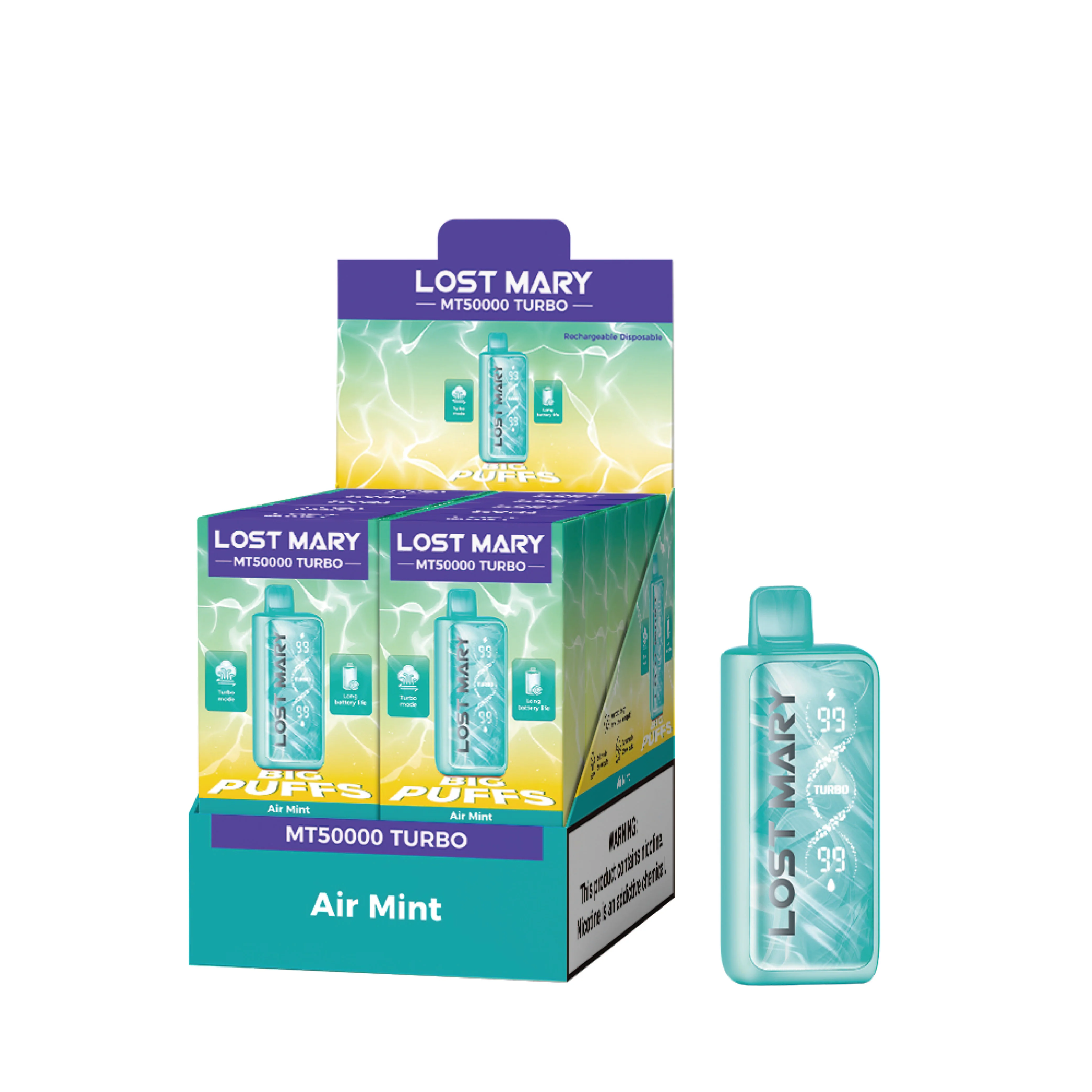 LOST MARY MT50K Turbo vape usa e getta ricaricabile (tutti i gusti)