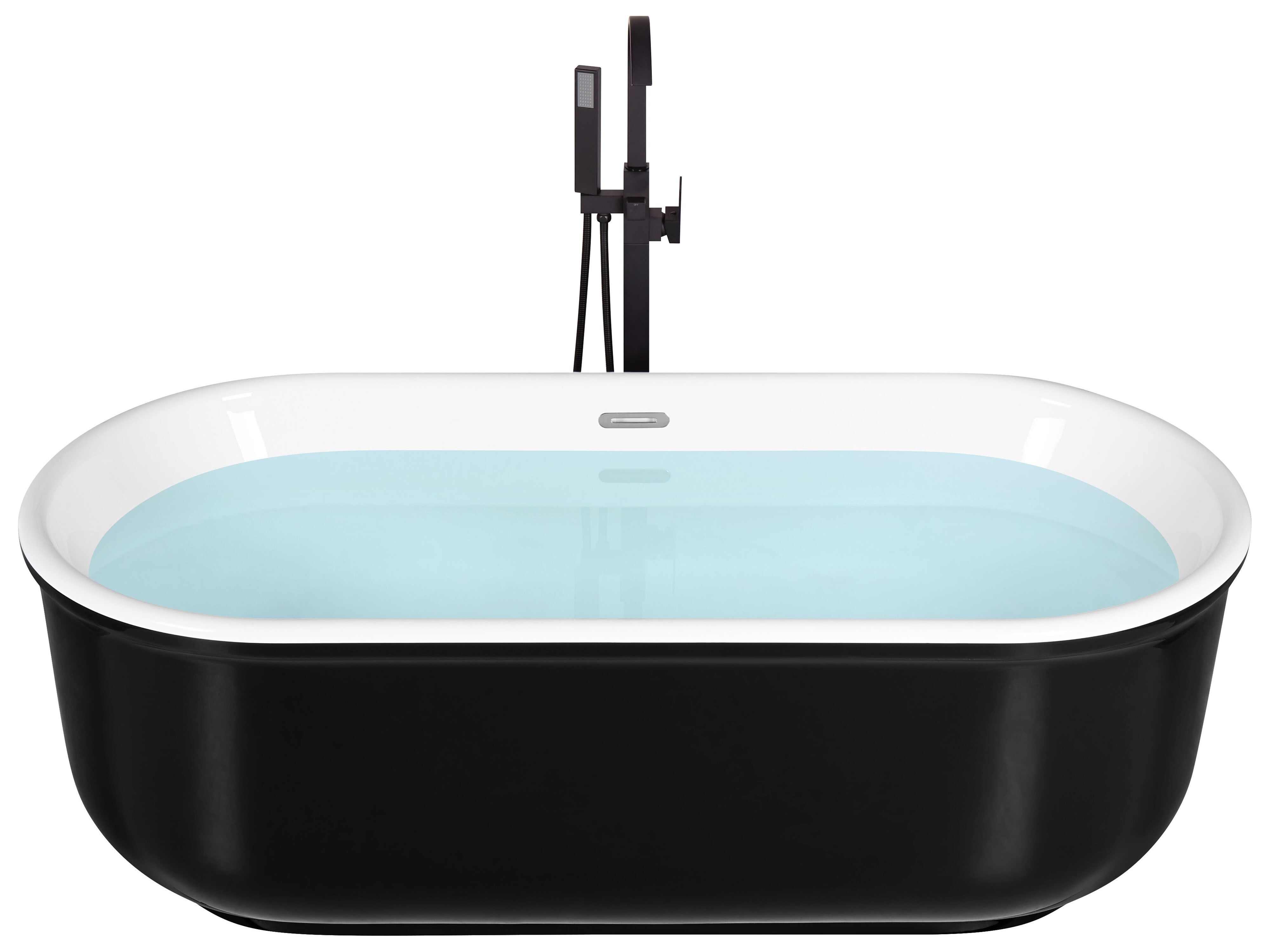 Freestanding Bathtub PINEL 1700 x 800 mm Black